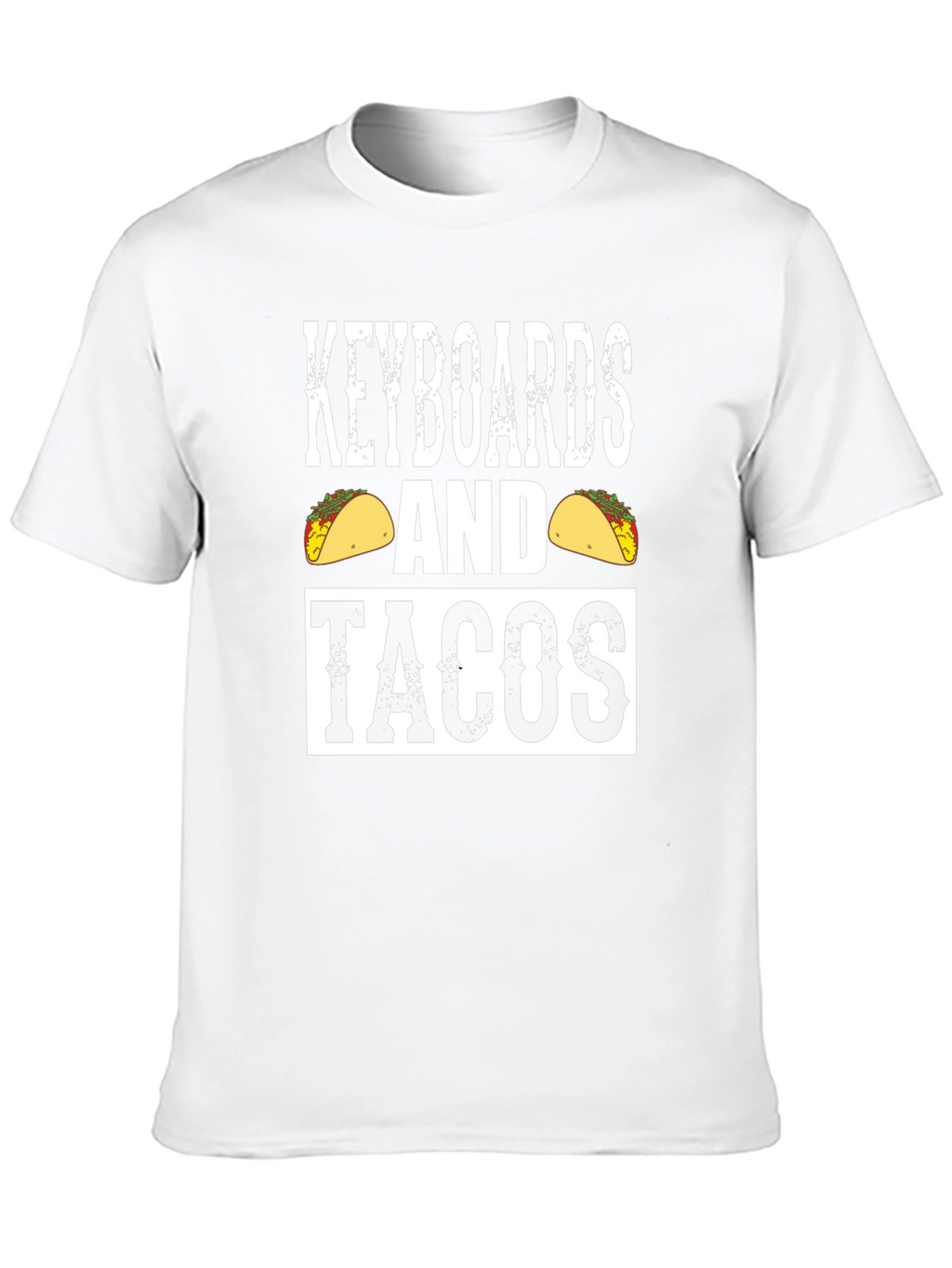Keyboards and Tacos Graphic T-Shirt