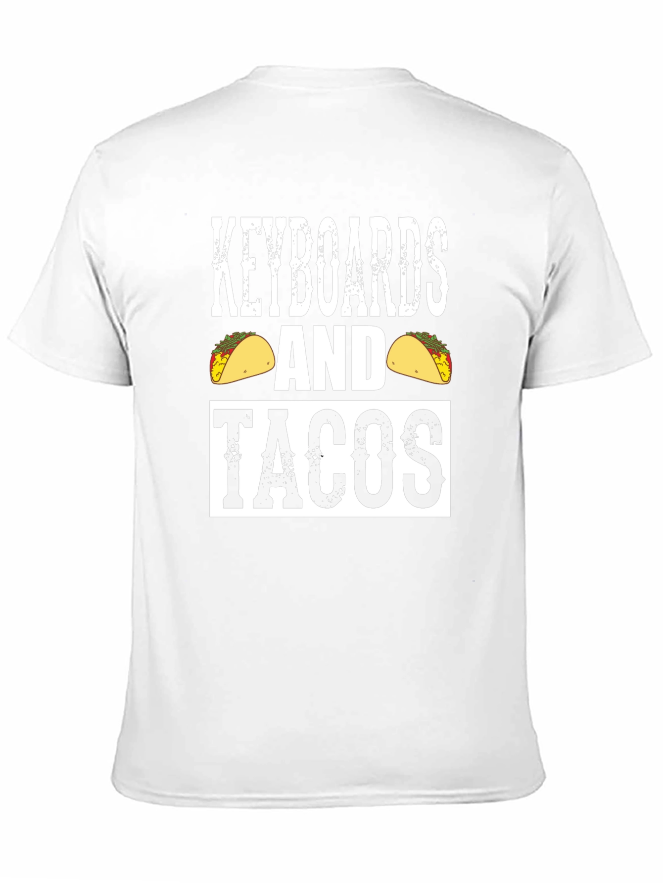 Keyboards and Tacos Graphic T-Shirt