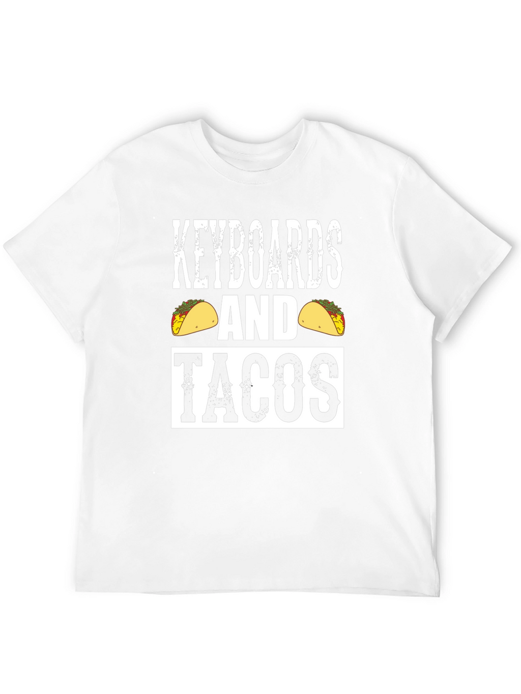 Keyboards and Tacos Graphic T-Shirt