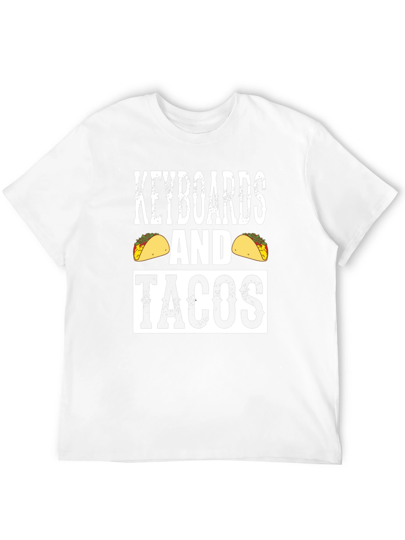 Keyboards and Tacos Graphic T-Shirt