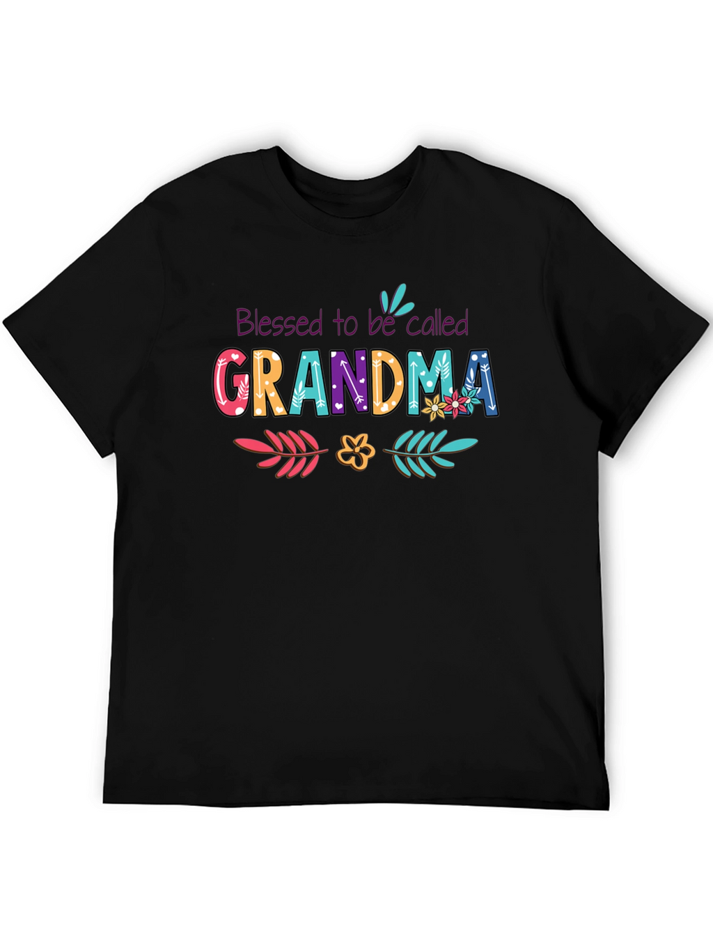 Blessed Grandma Graphic Tee - Gift for Grandmothers