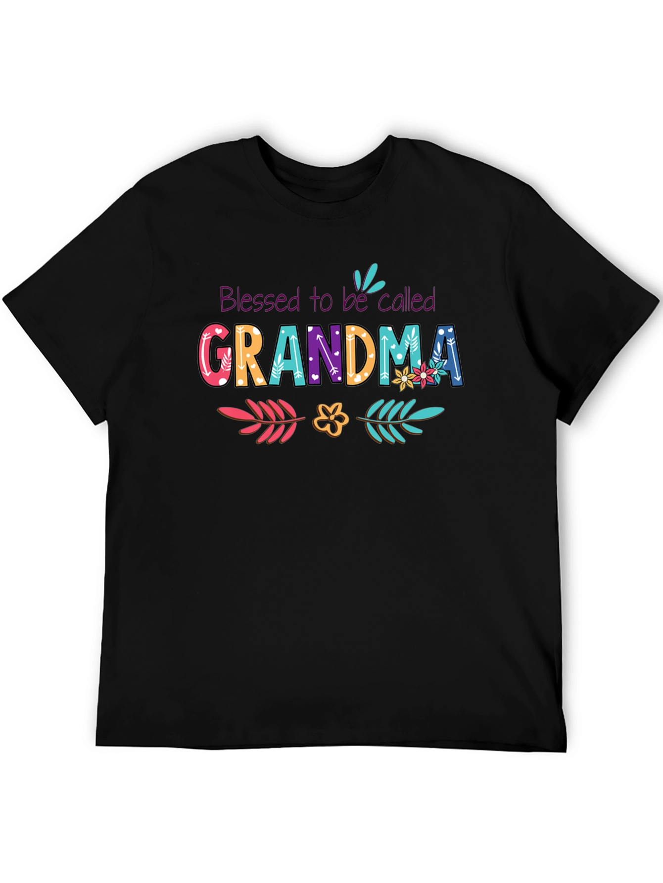Blessed Grandma Graphic Tee - Gift for Grandmothers