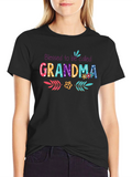 Blessed Grandma Graphic Tee - Gift for Grandmothers