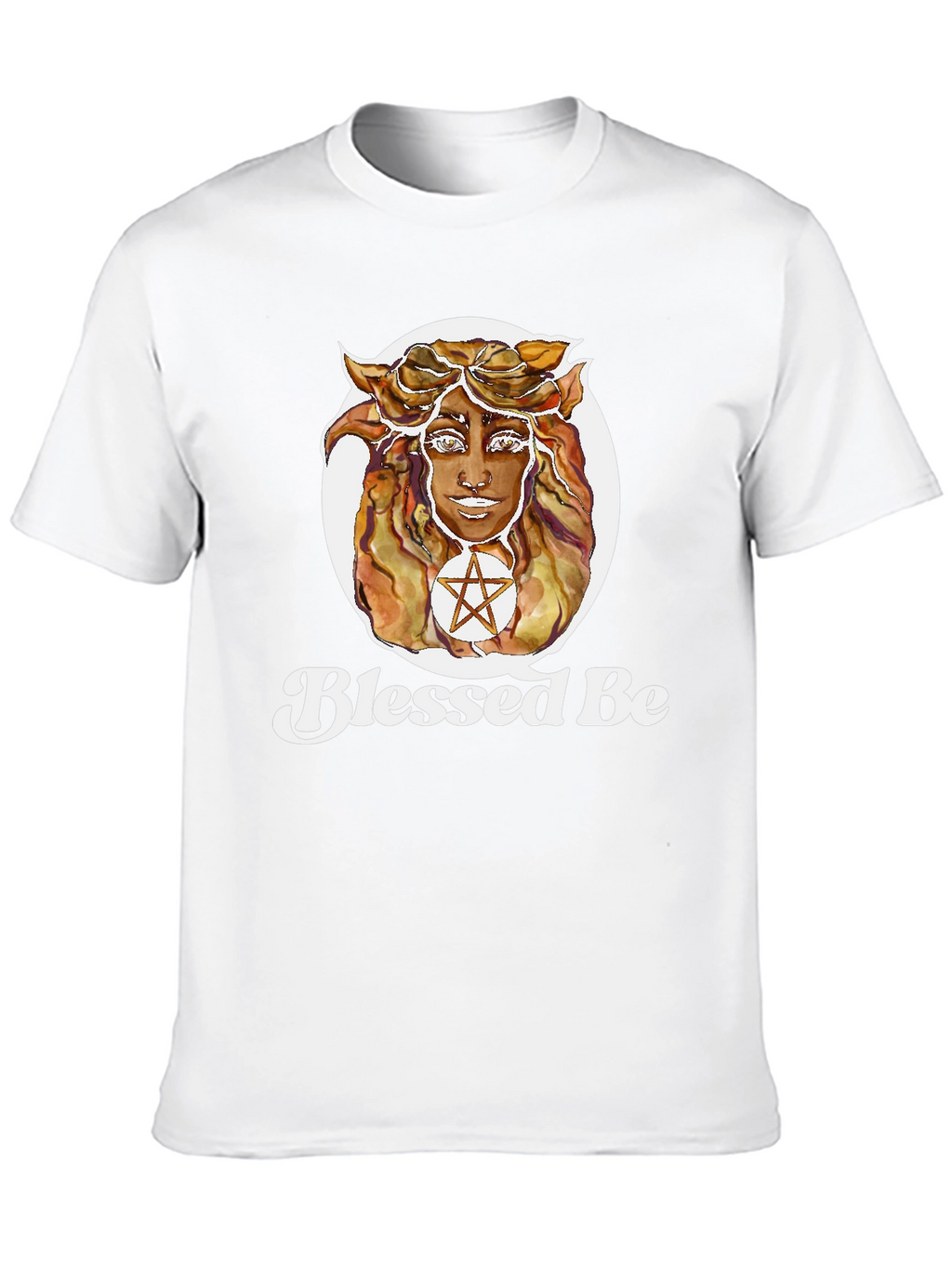 Blessed Be Graphic T-Shirt - Witchy Aesthetic Black Tee