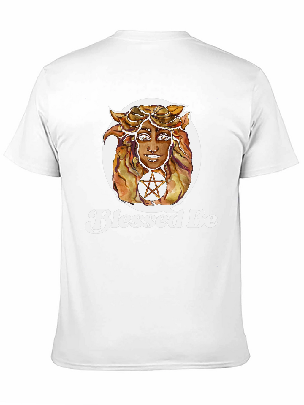 Blessed Be Graphic T-Shirt - Witchy Aesthetic Black Tee