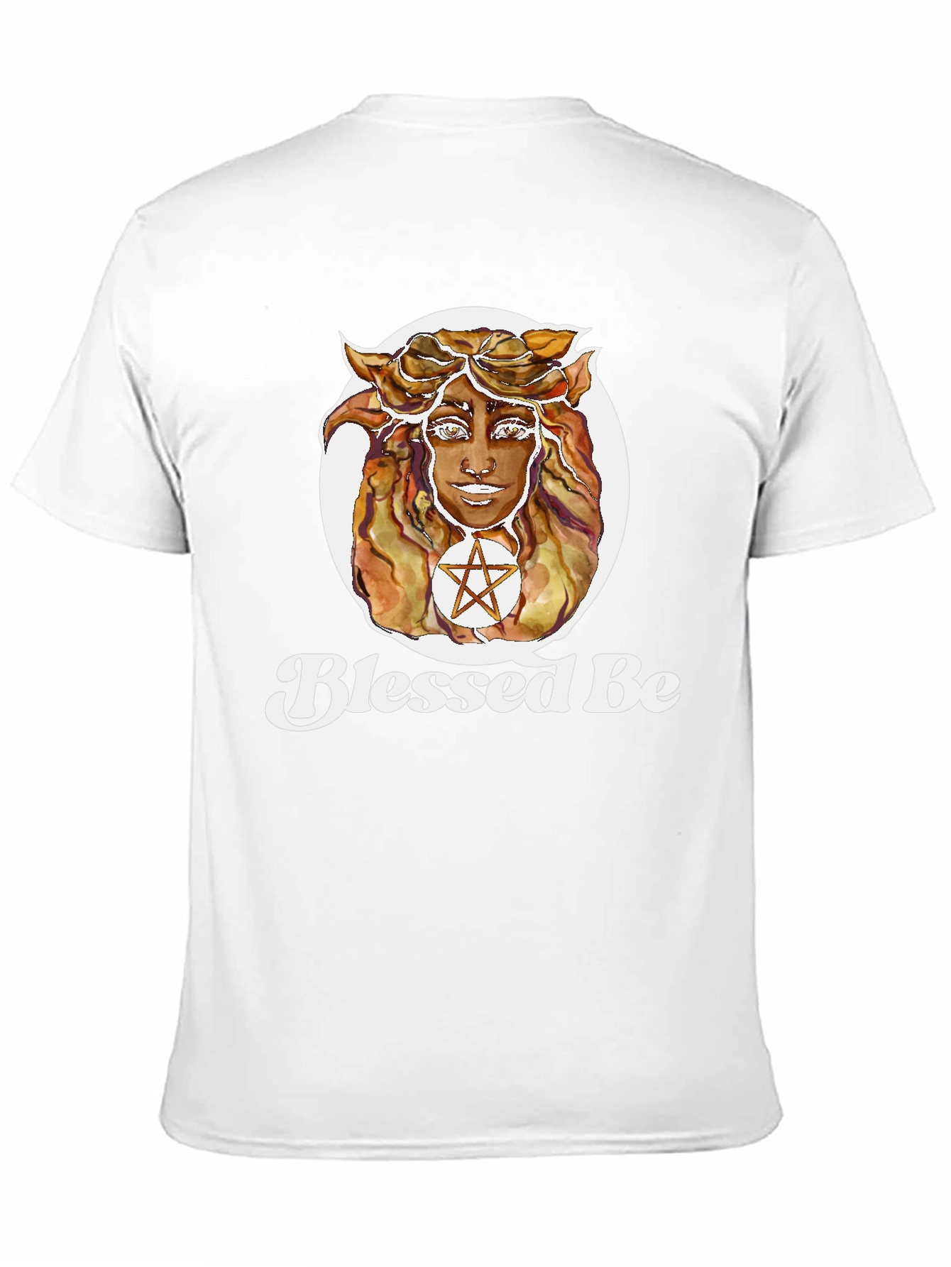 Blessed Be Graphic T-Shirt - Witchy Aesthetic Black Tee