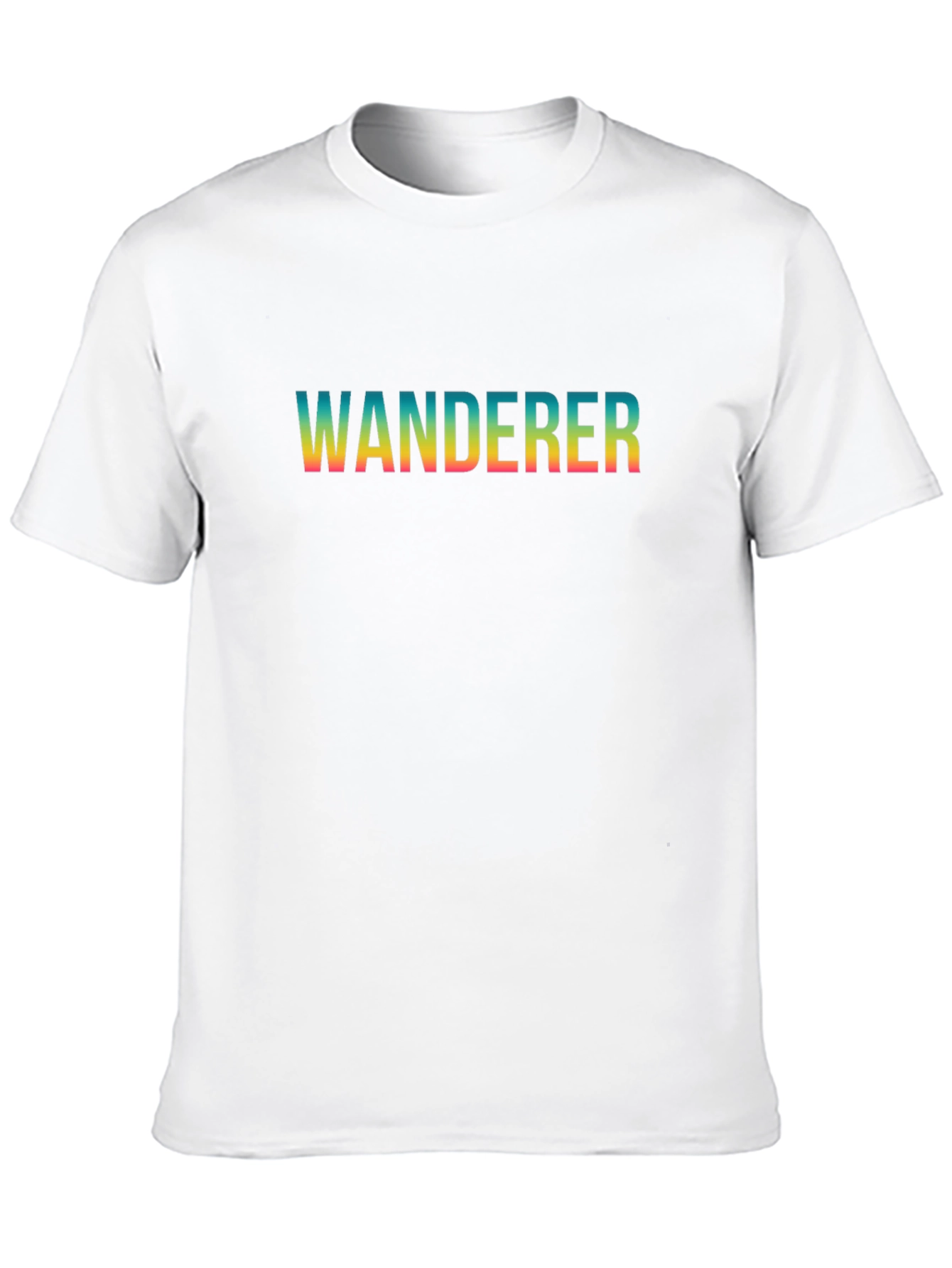 Wanderer Graphic Tee - Black Cotton Blend