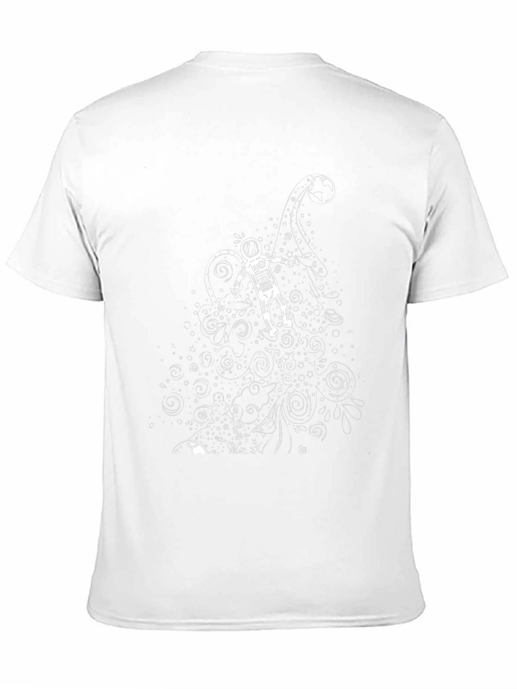 Astronaut in Space Graphic T-Shirt