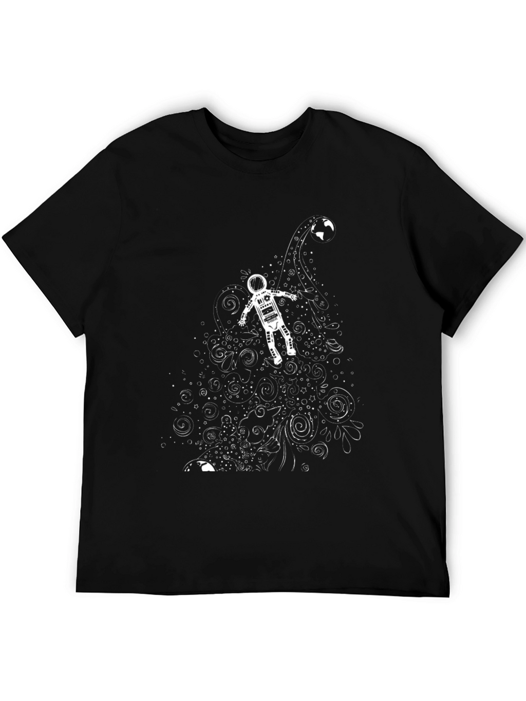 Astronaut in Space Graphic T-Shirt
