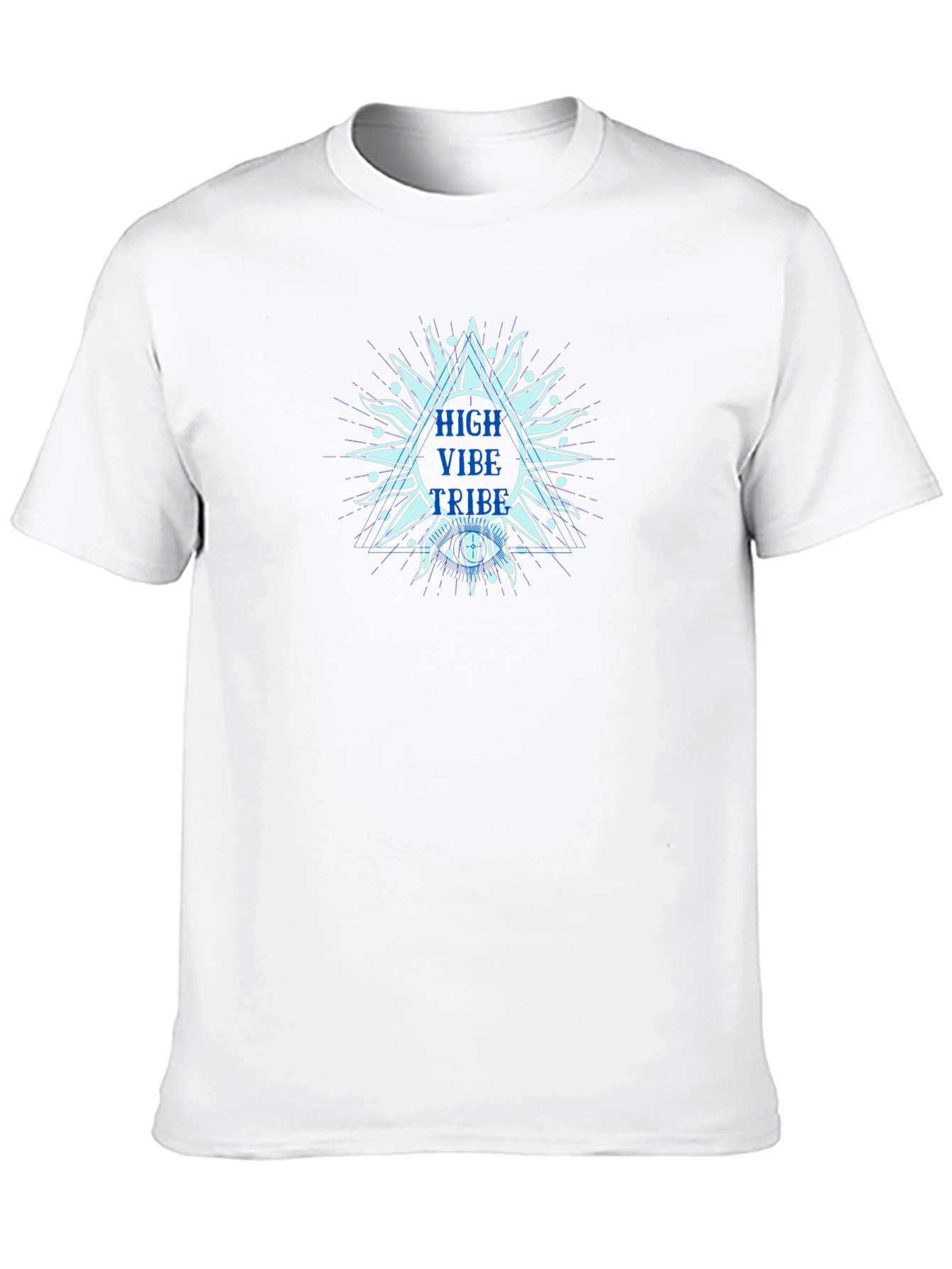 High Vibe Tribe Sun Graphic Tee - Black