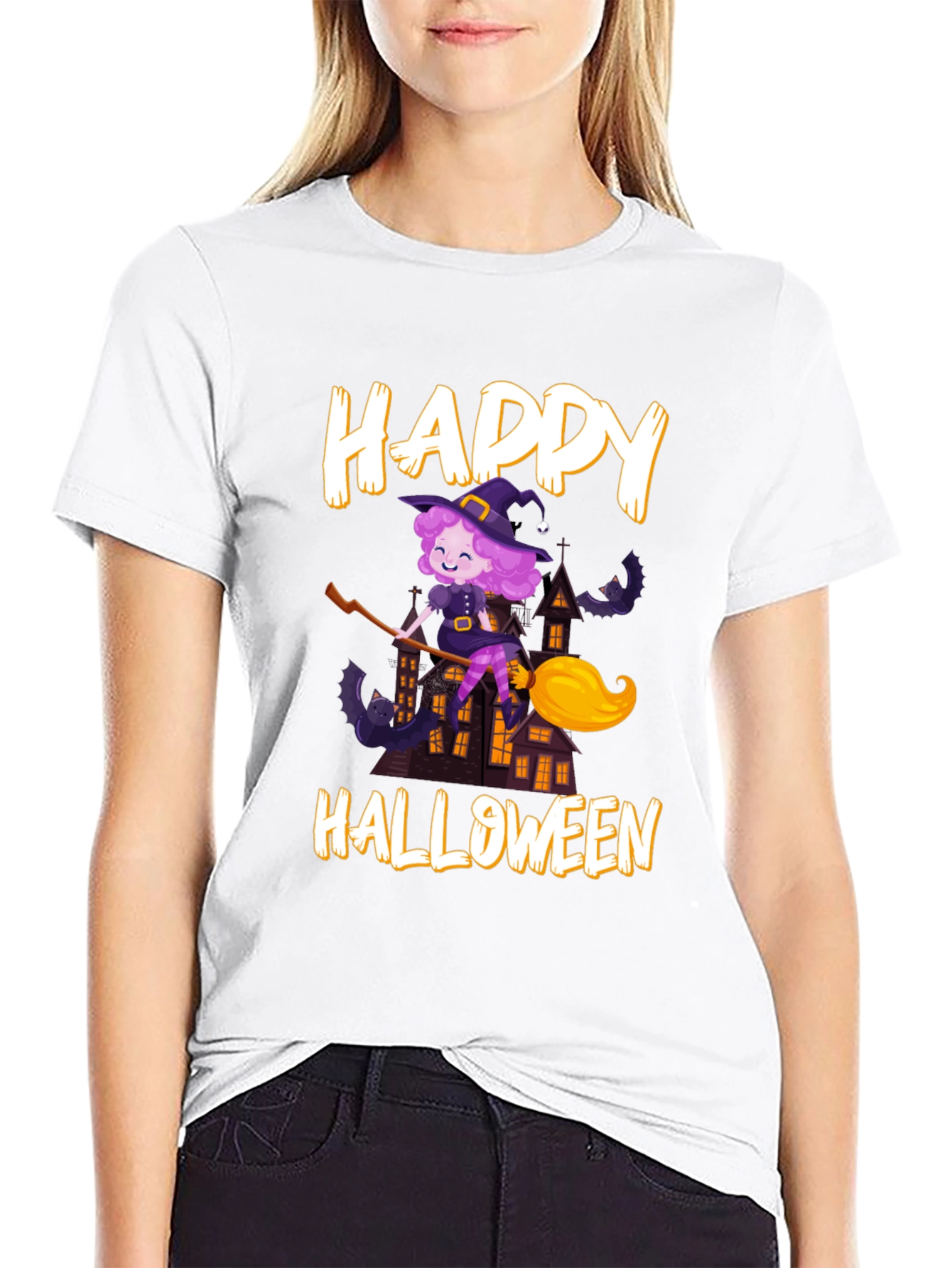 Happy Halloween Witch T-Shirt