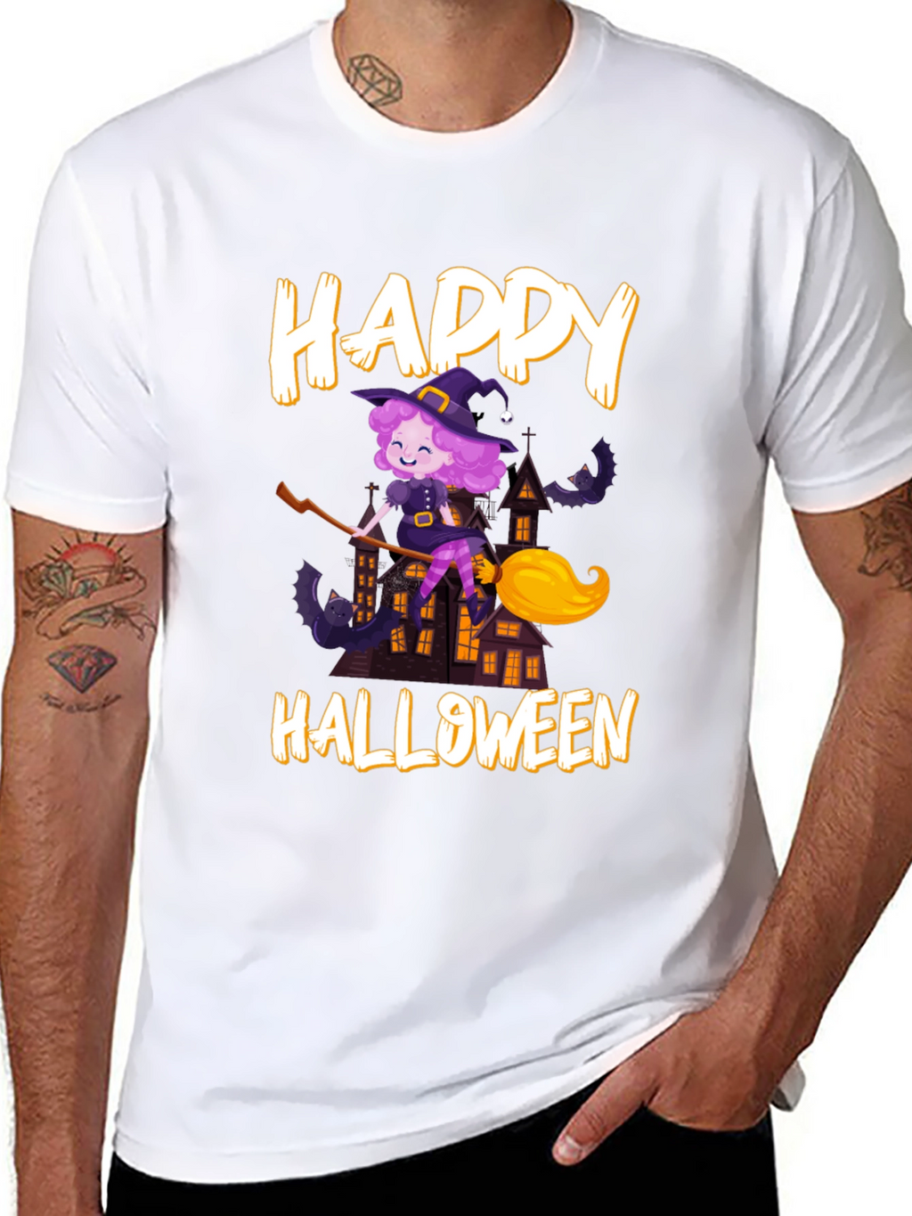 Happy Halloween Witch T-Shirt