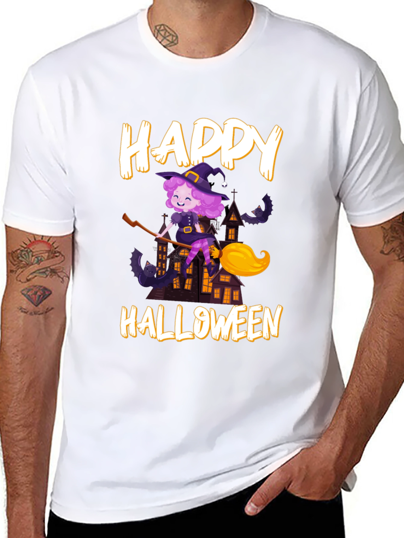 Happy Halloween Witch T-Shirt