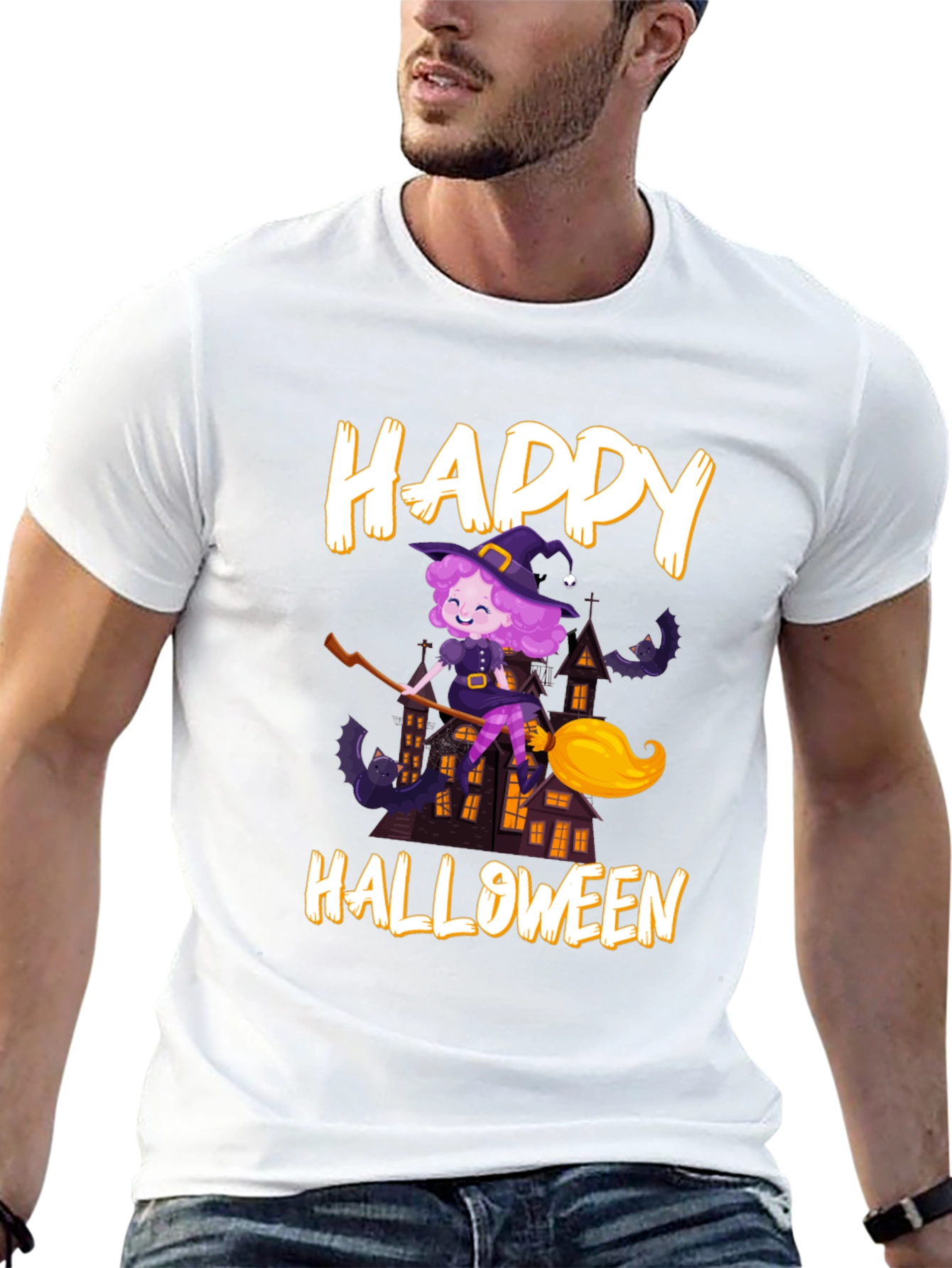 Happy Halloween Witch T-Shirt