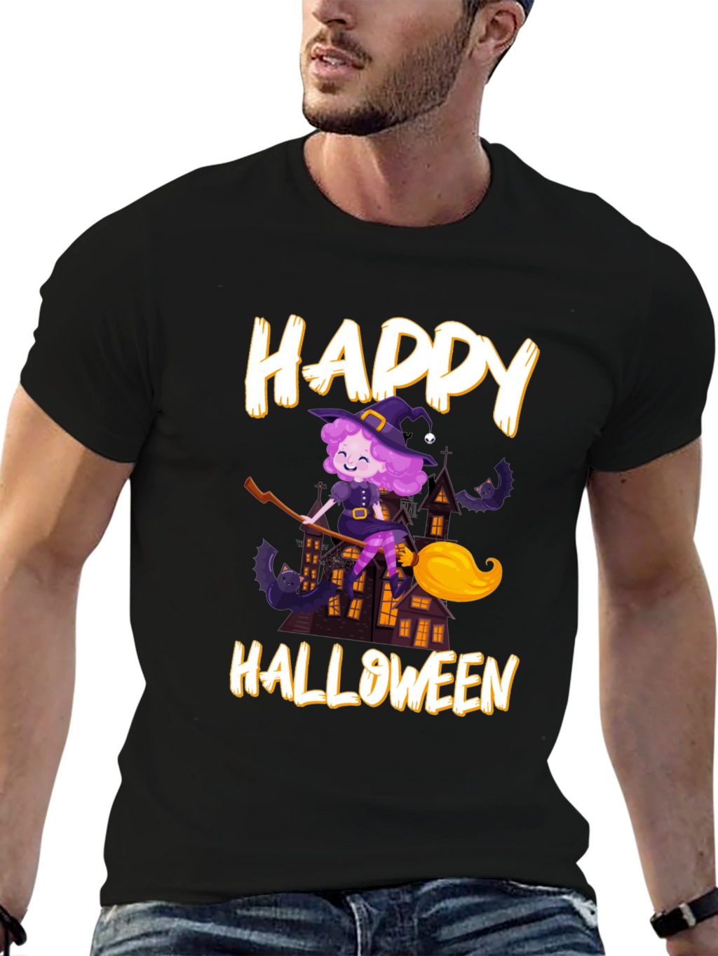 Happy Halloween Witch T-Shirt