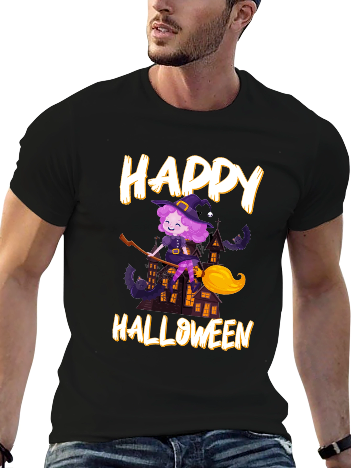 Happy Halloween Witch T-Shirt
