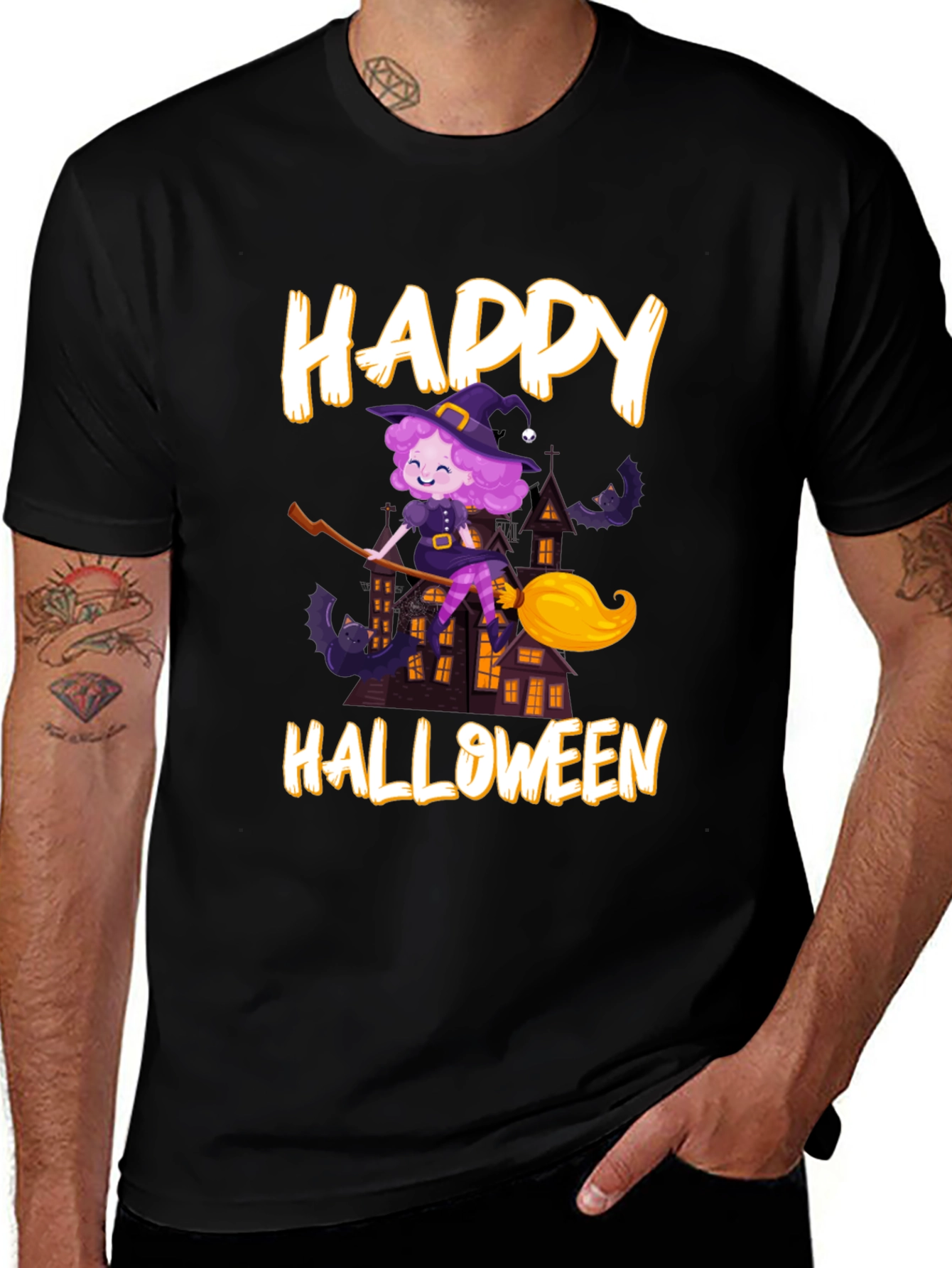 Happy Halloween Witch T-Shirt