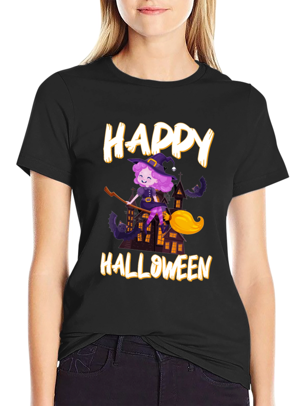 Happy Halloween Witch T-Shirt