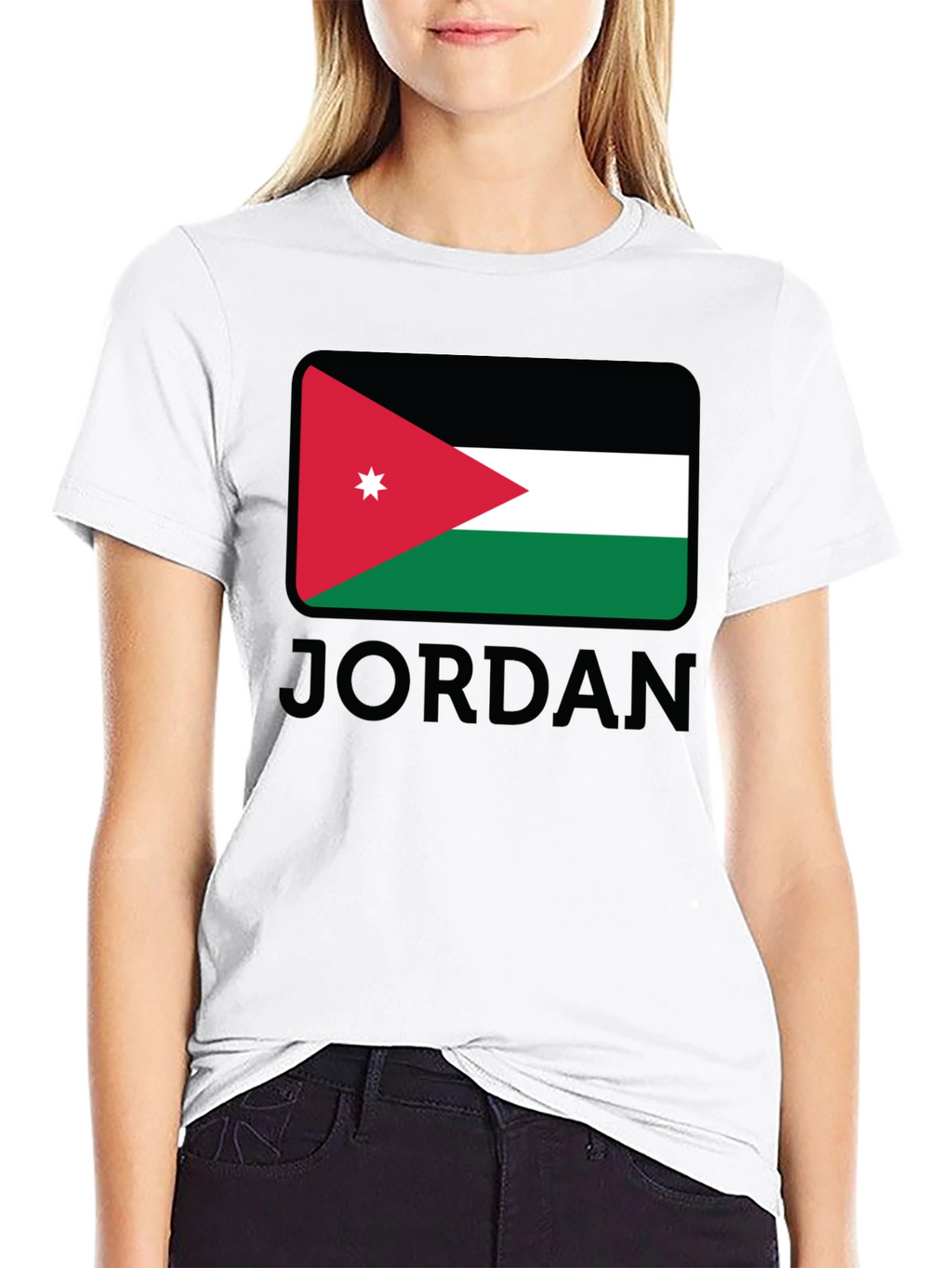 Jordan Flag T-Shirt - National Pride