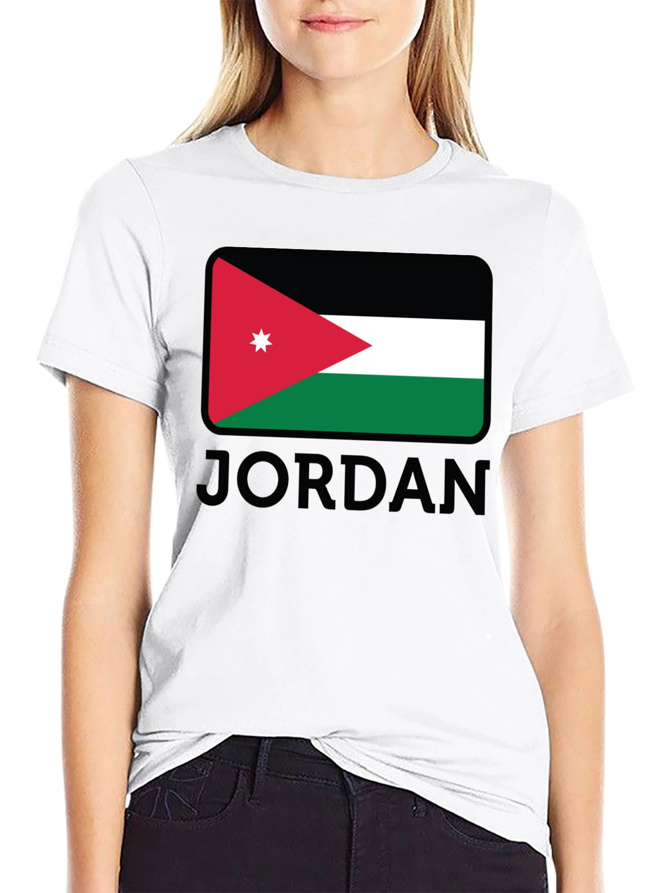 Jordan Flag T-Shirt - National Pride