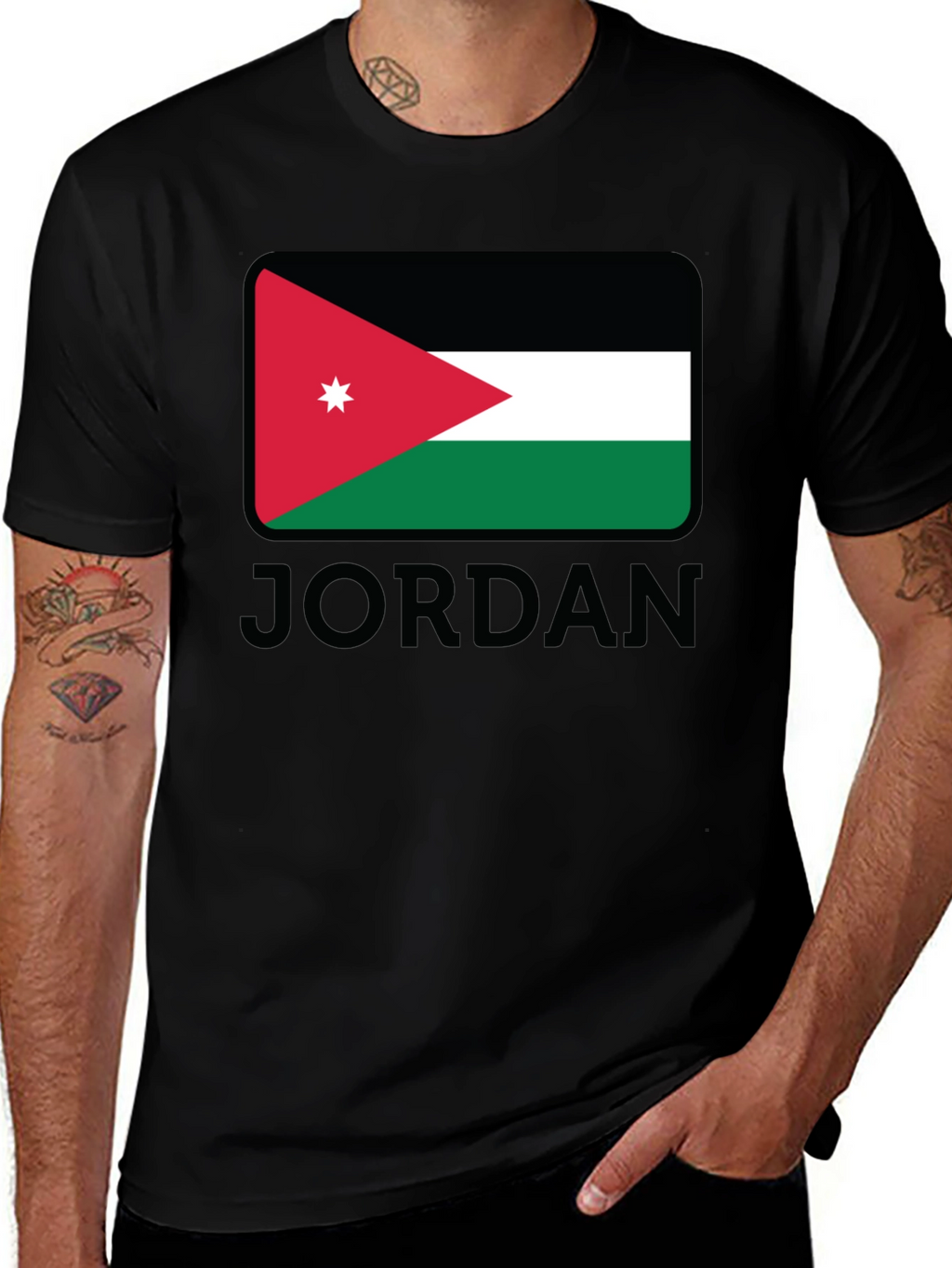 Jordan Flag T-Shirt - National Pride