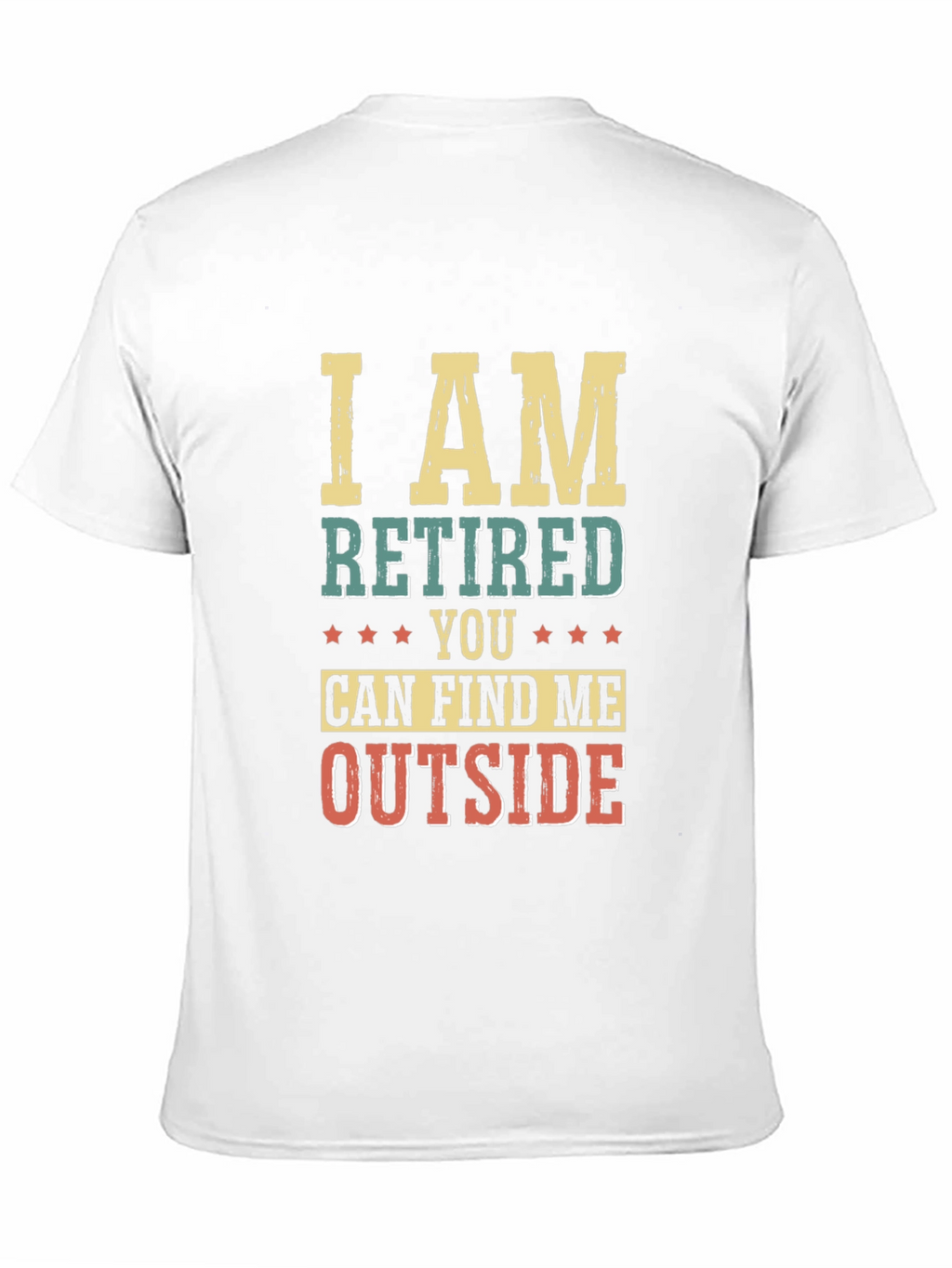 Retired Outside Black Graphic T-Shirt