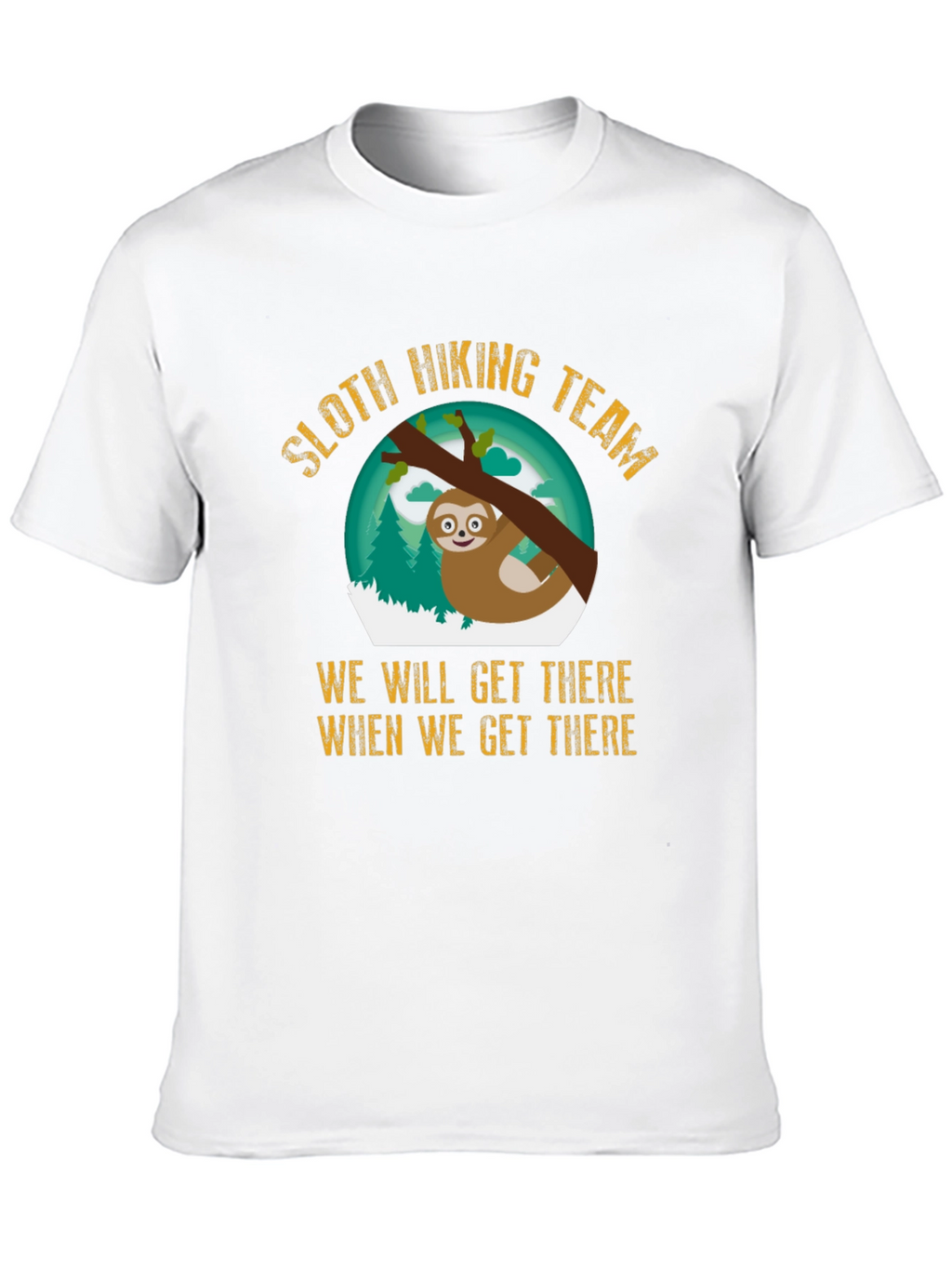 Sloth Hiking Team Tee
