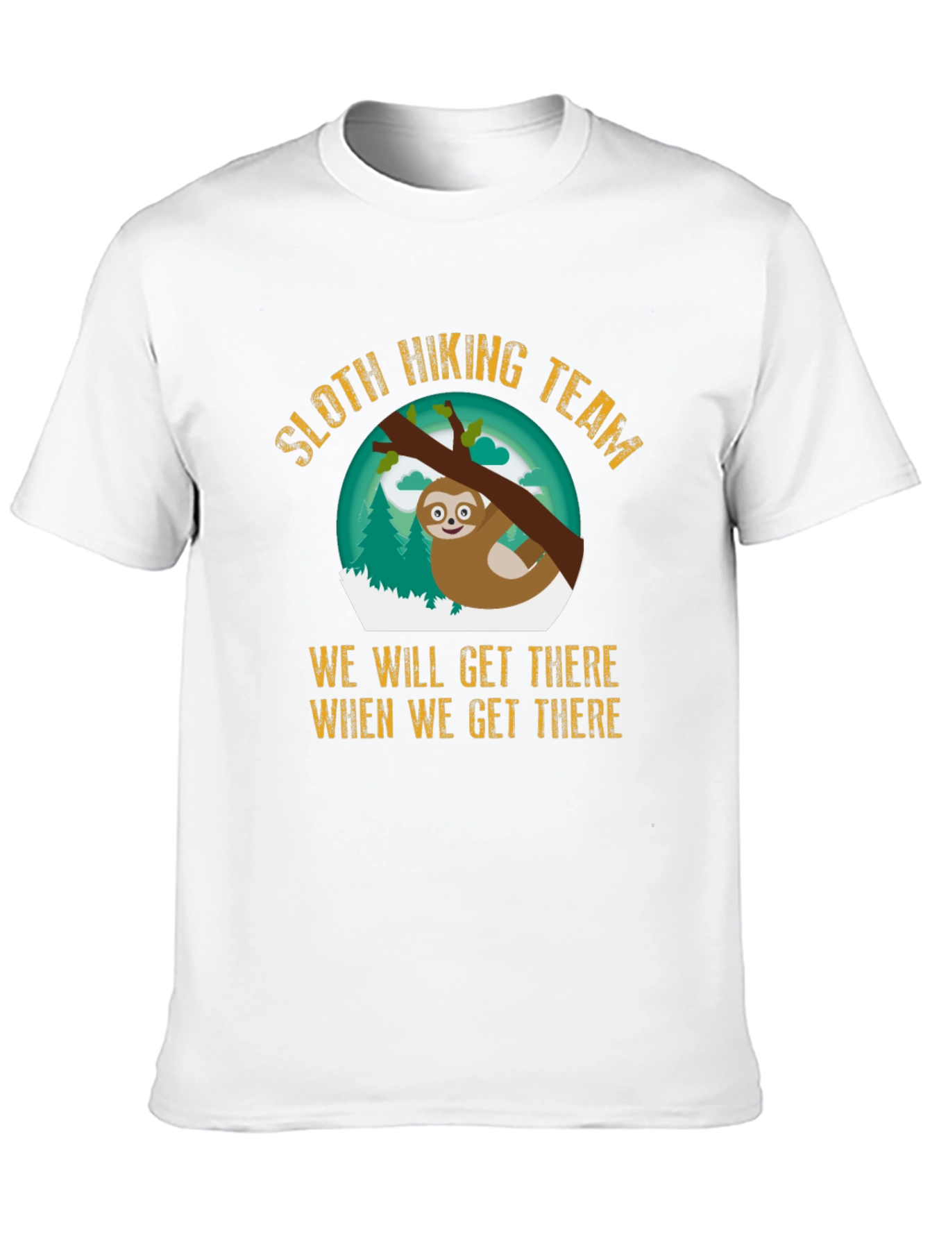 Sloth Hiking Team Tee