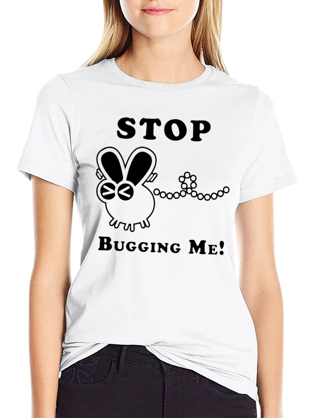 Stop Bugging Me Graphic T-Shirt
