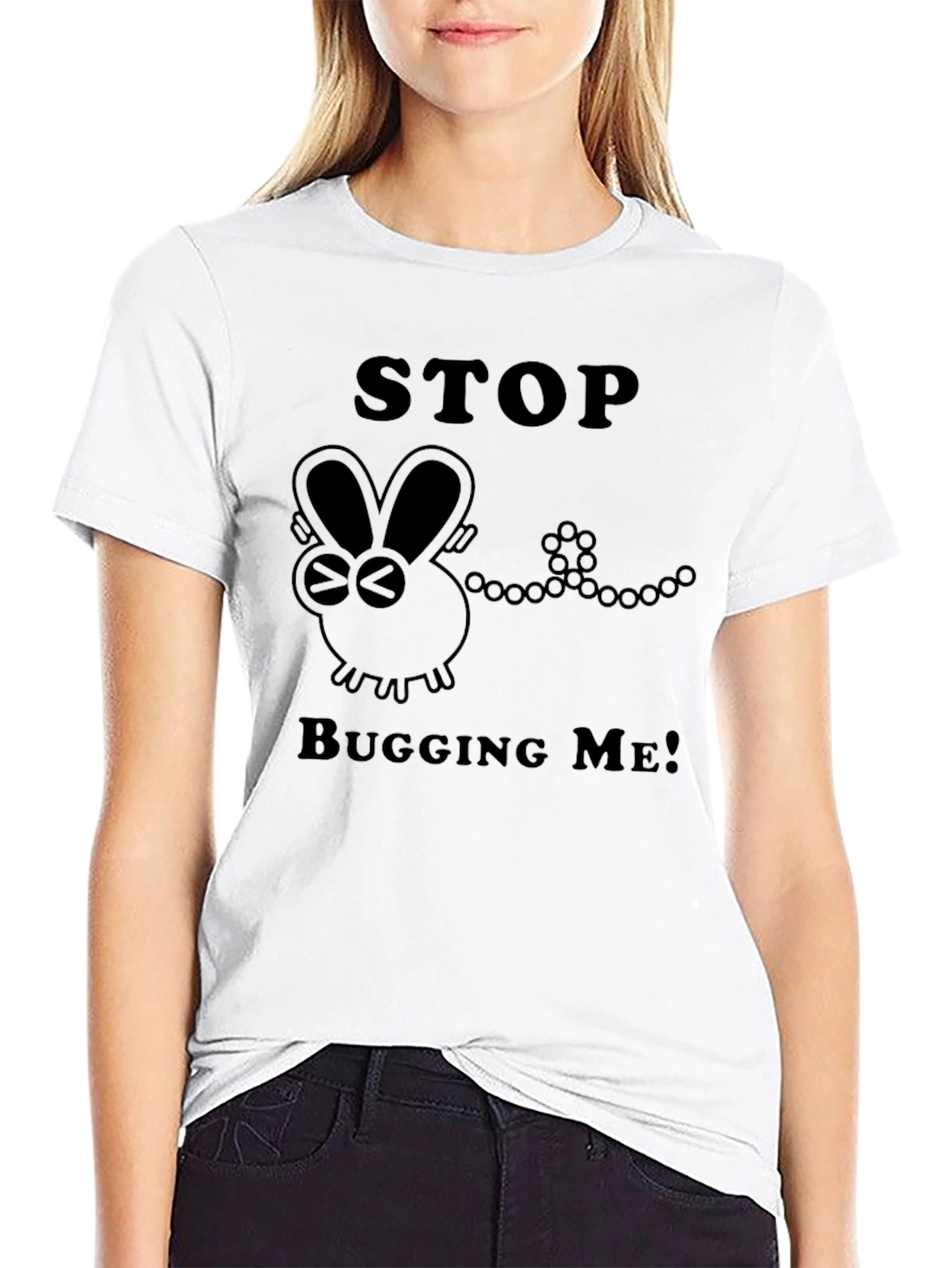 Stop Bugging Me Graphic T-Shirt