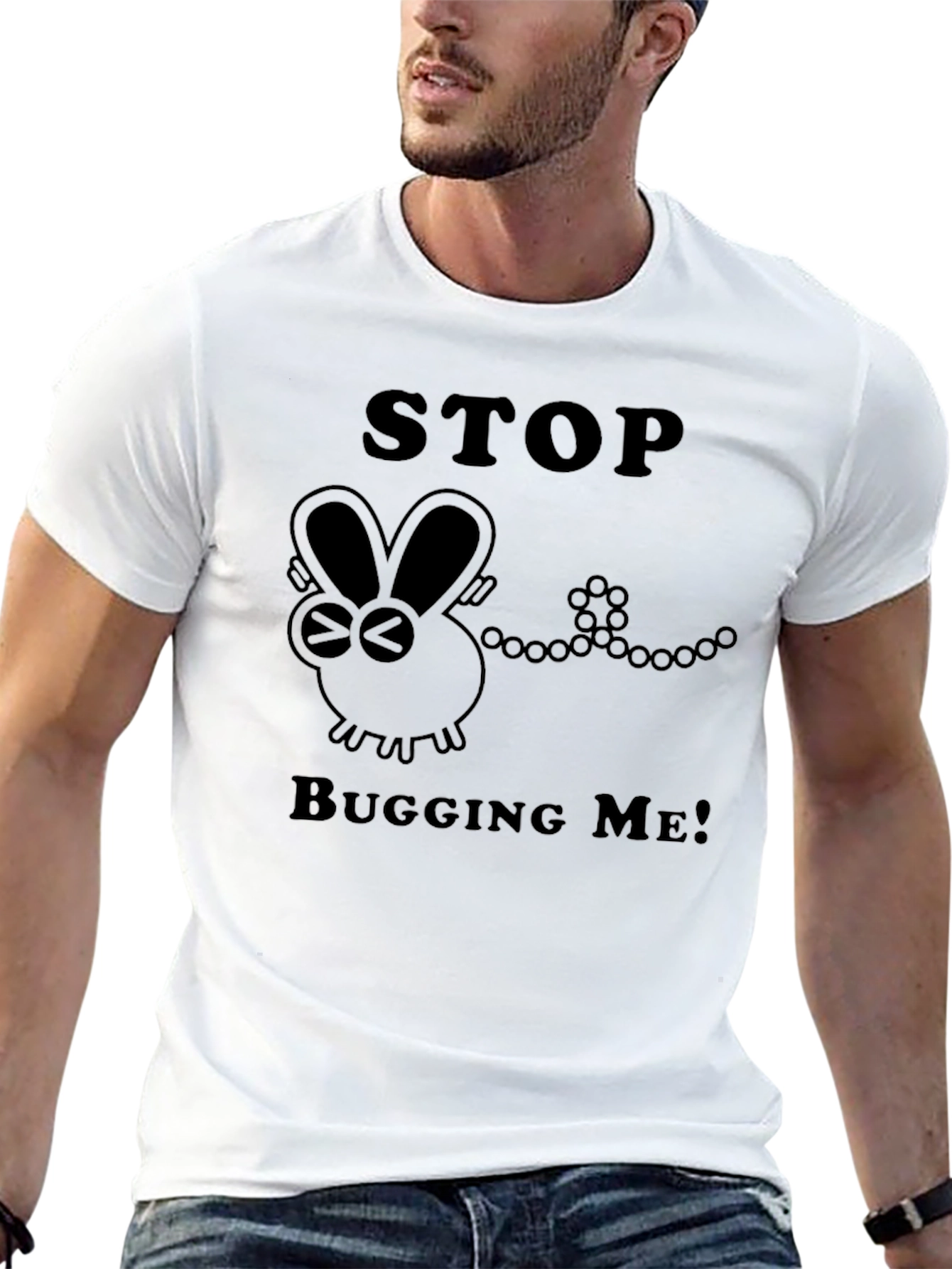 Stop Bugging Me Graphic T-Shirt