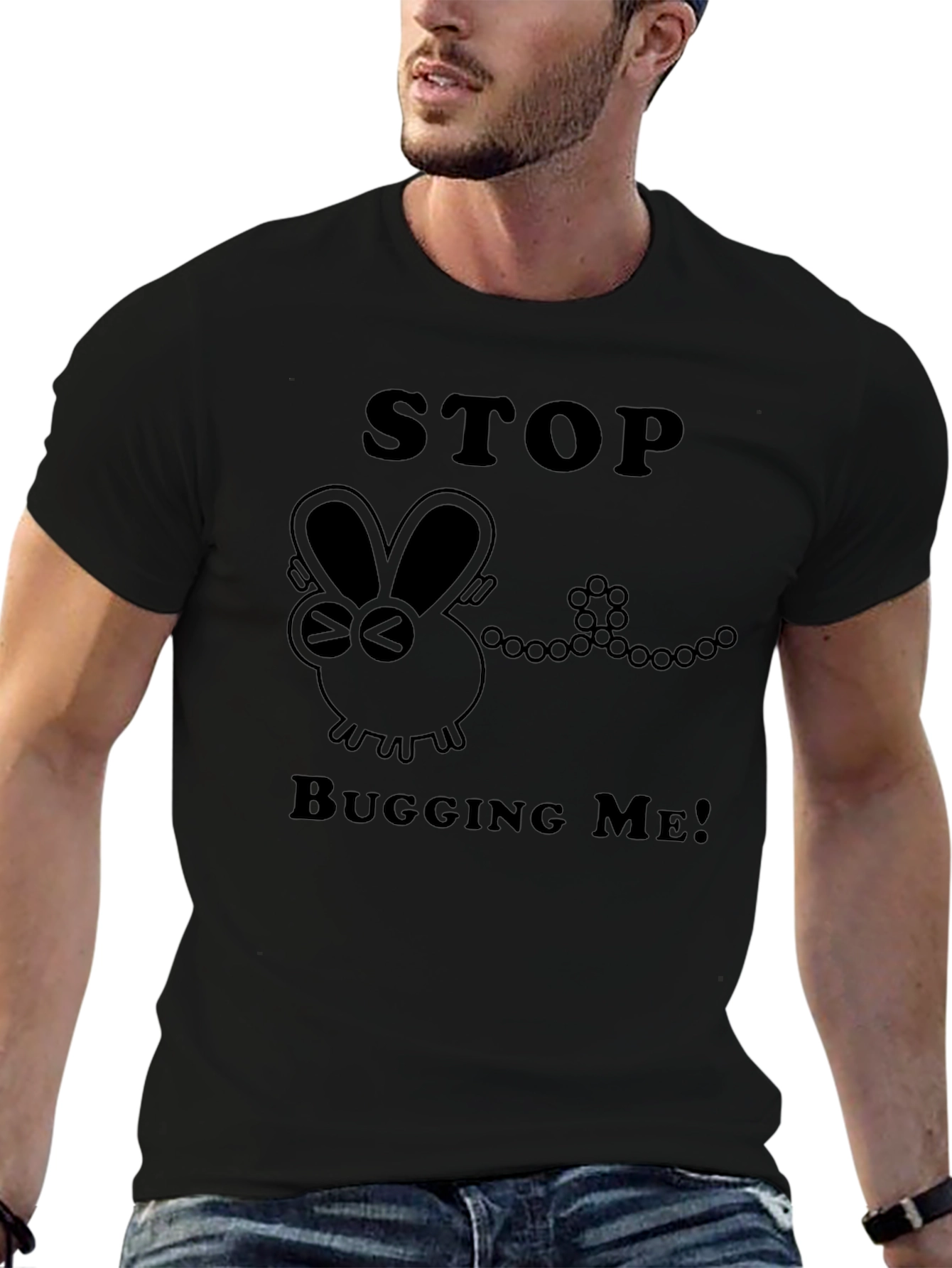 Stop Bugging Me Graphic T-Shirt