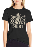 Country Concert Shirt - Mens Graphic Tee