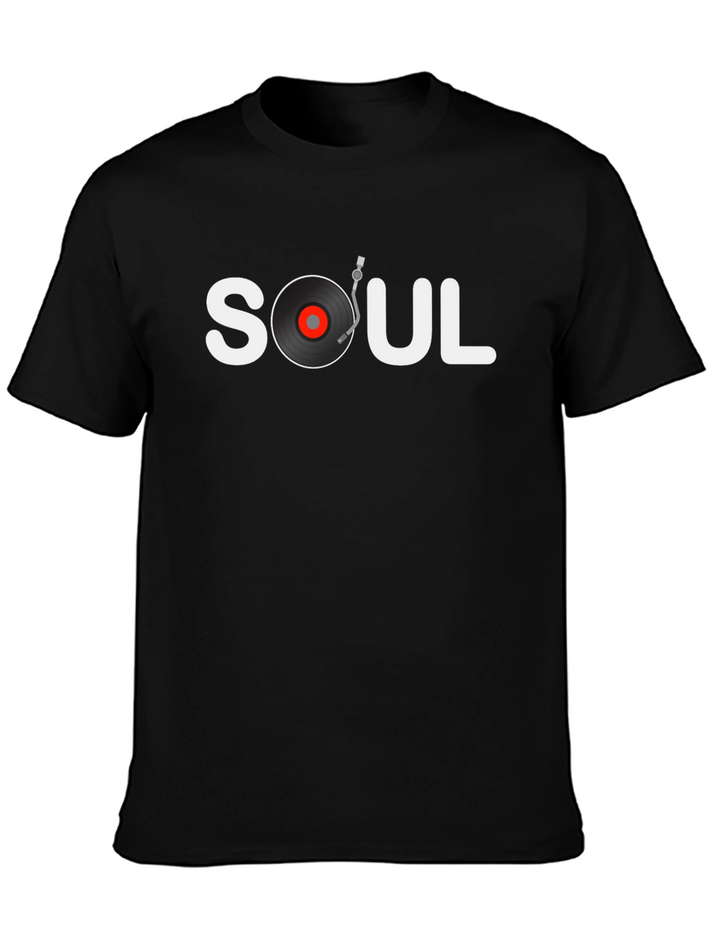 Soul Music T-Shirt Vinyl Record Design