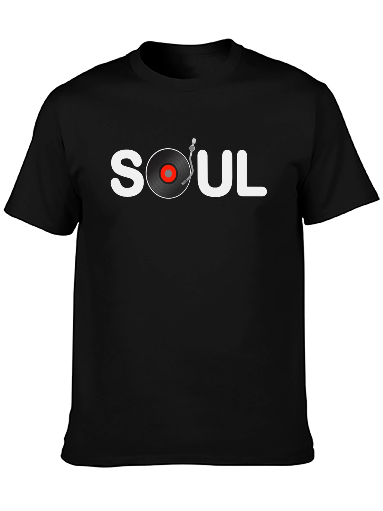 Soul Music T-Shirt Vinyl Record Design