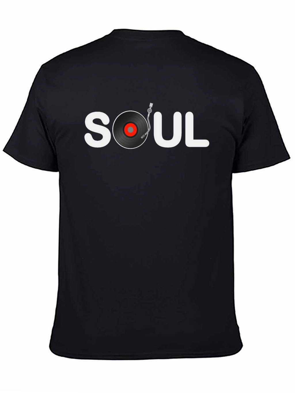Soul Music T-Shirt Vinyl Record Design