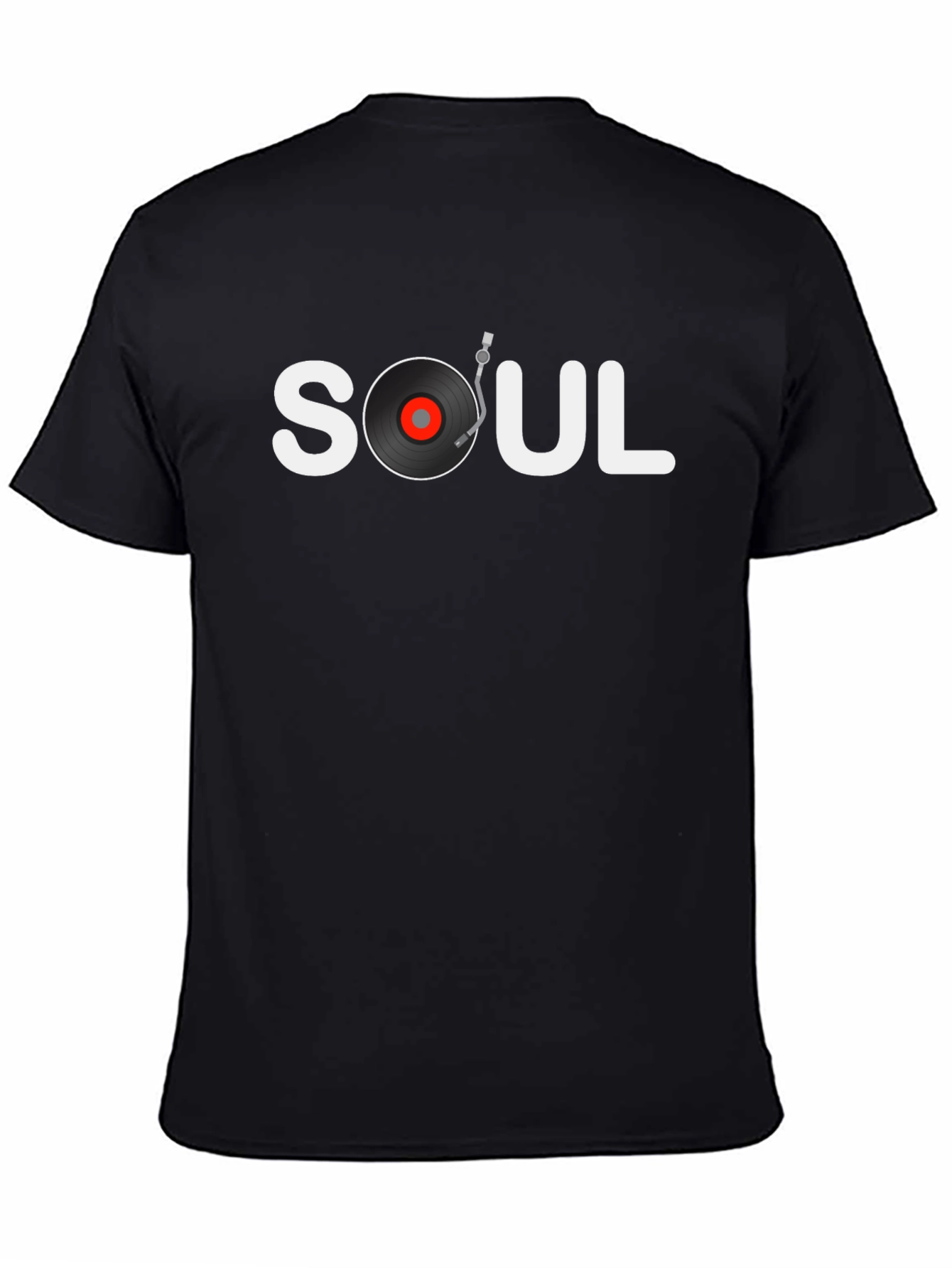 Soul Music T-Shirt Vinyl Record Design