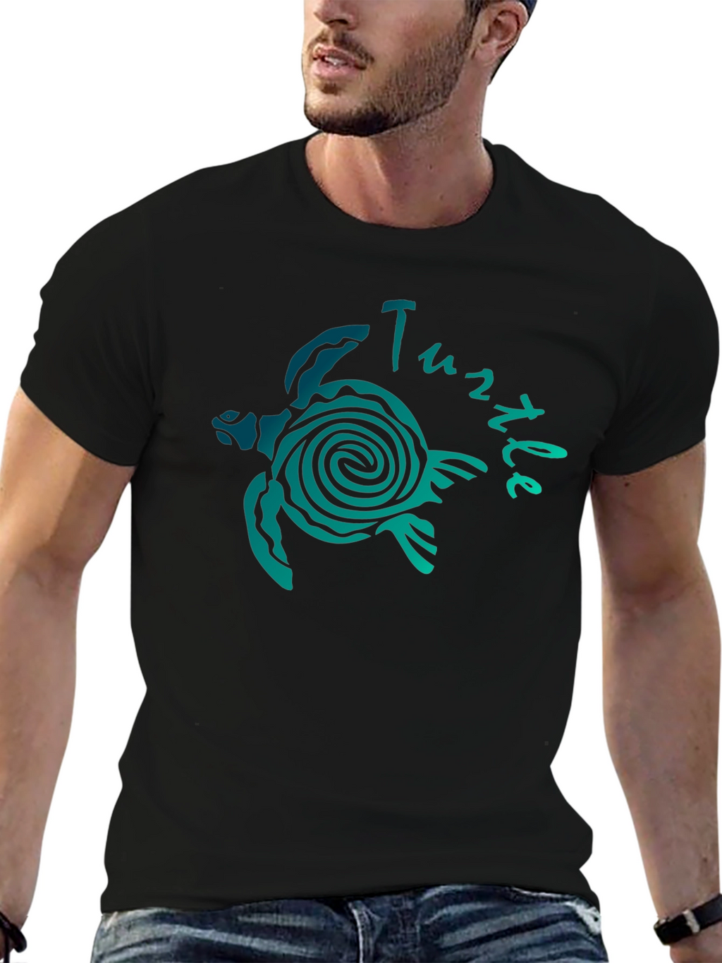 Turtle Graphic Tee - Stylish Comfort