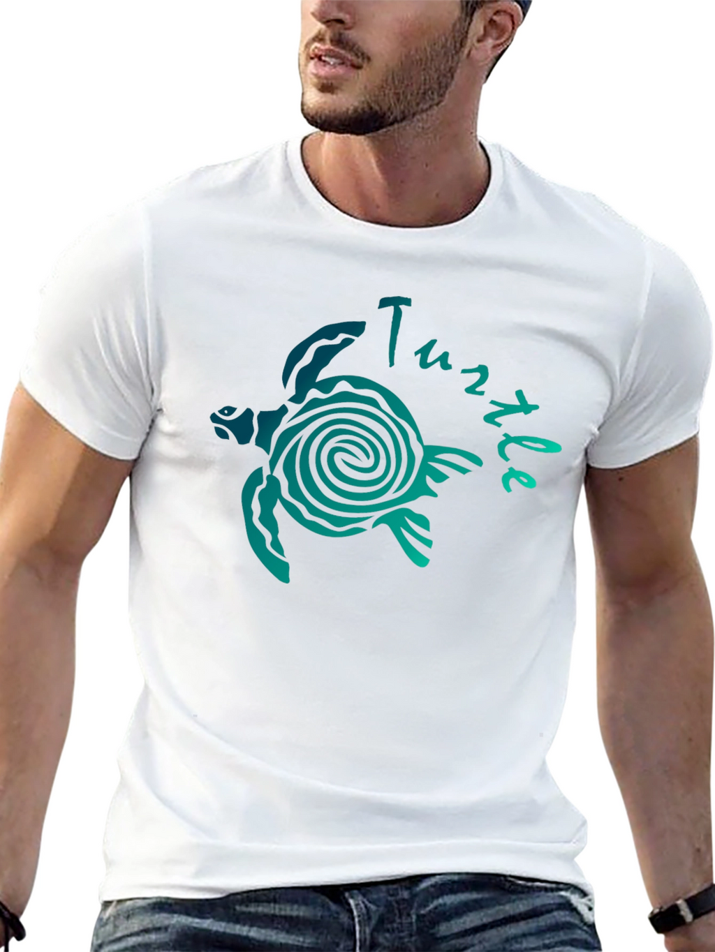 Turtle Graphic Tee - Stylish Comfort