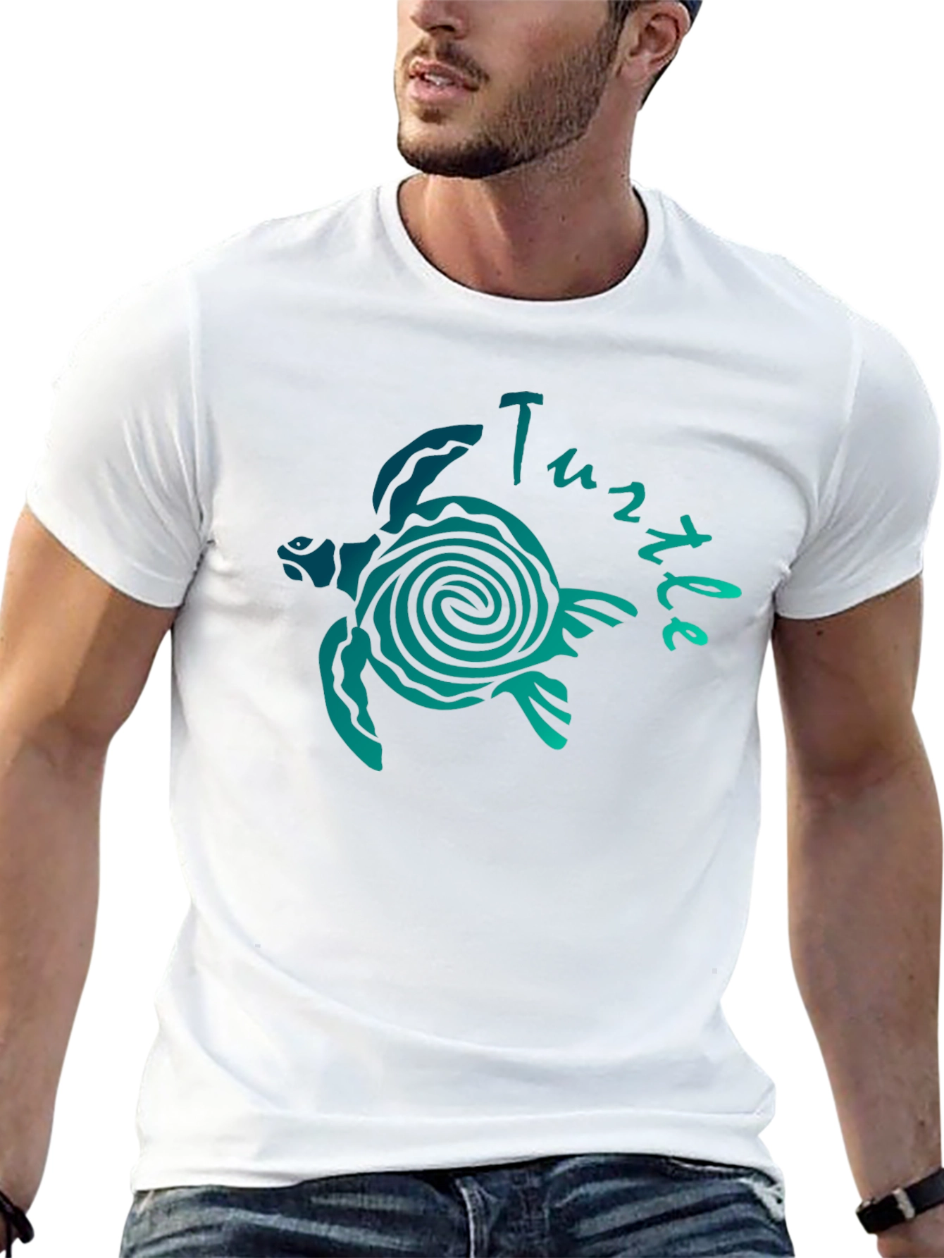 Turtle Graphic Tee - Stylish Comfort