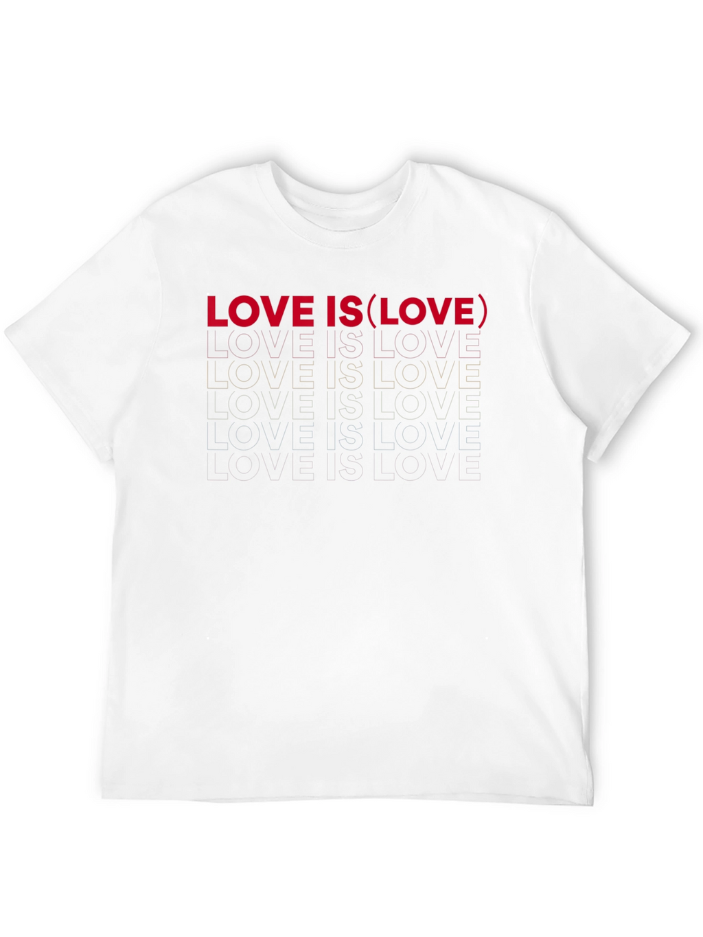 Love Is Love Black Graphic Tee