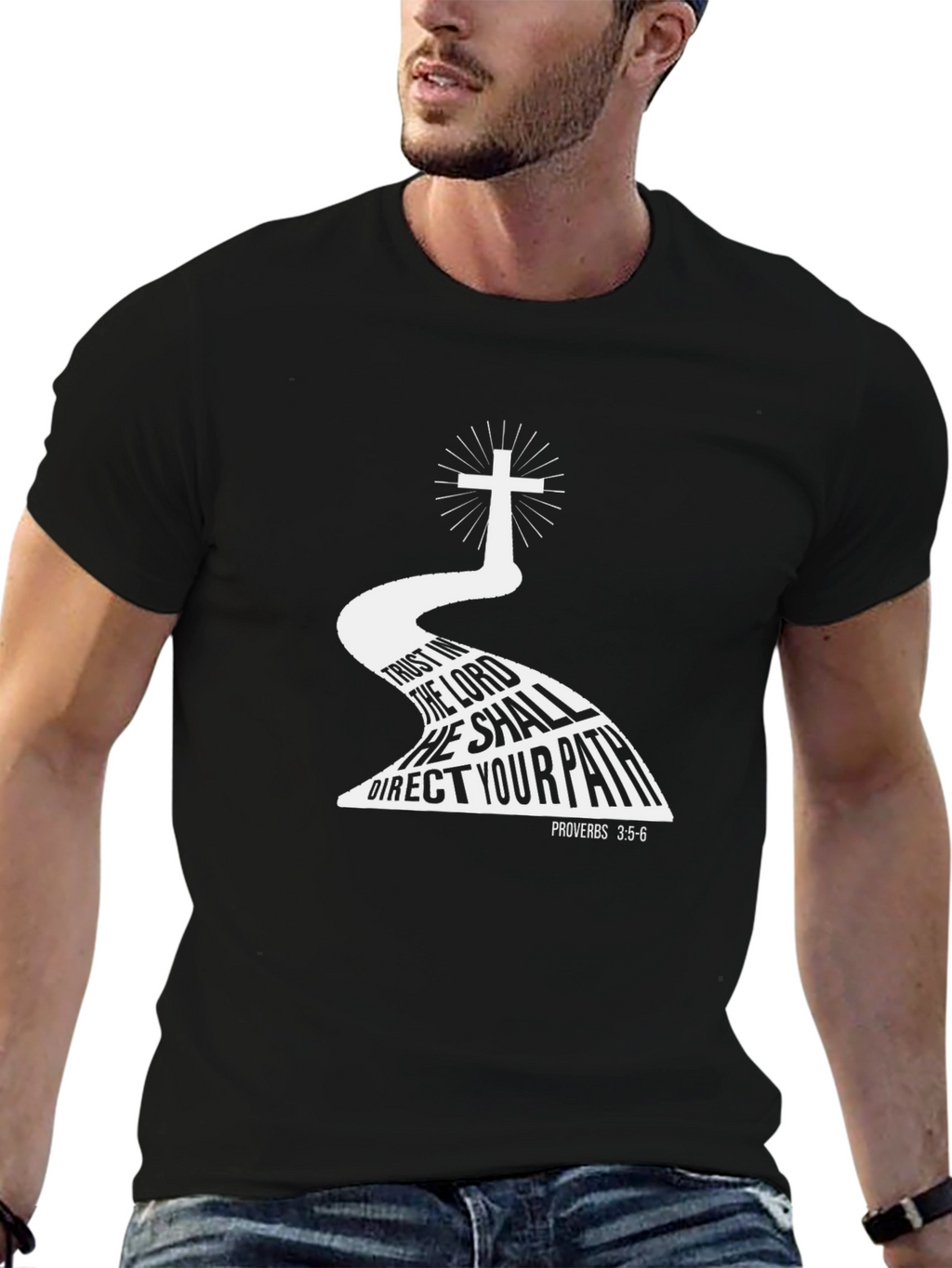 Faith-Based Graphic Tee: Trust in the Lord T-Shirt