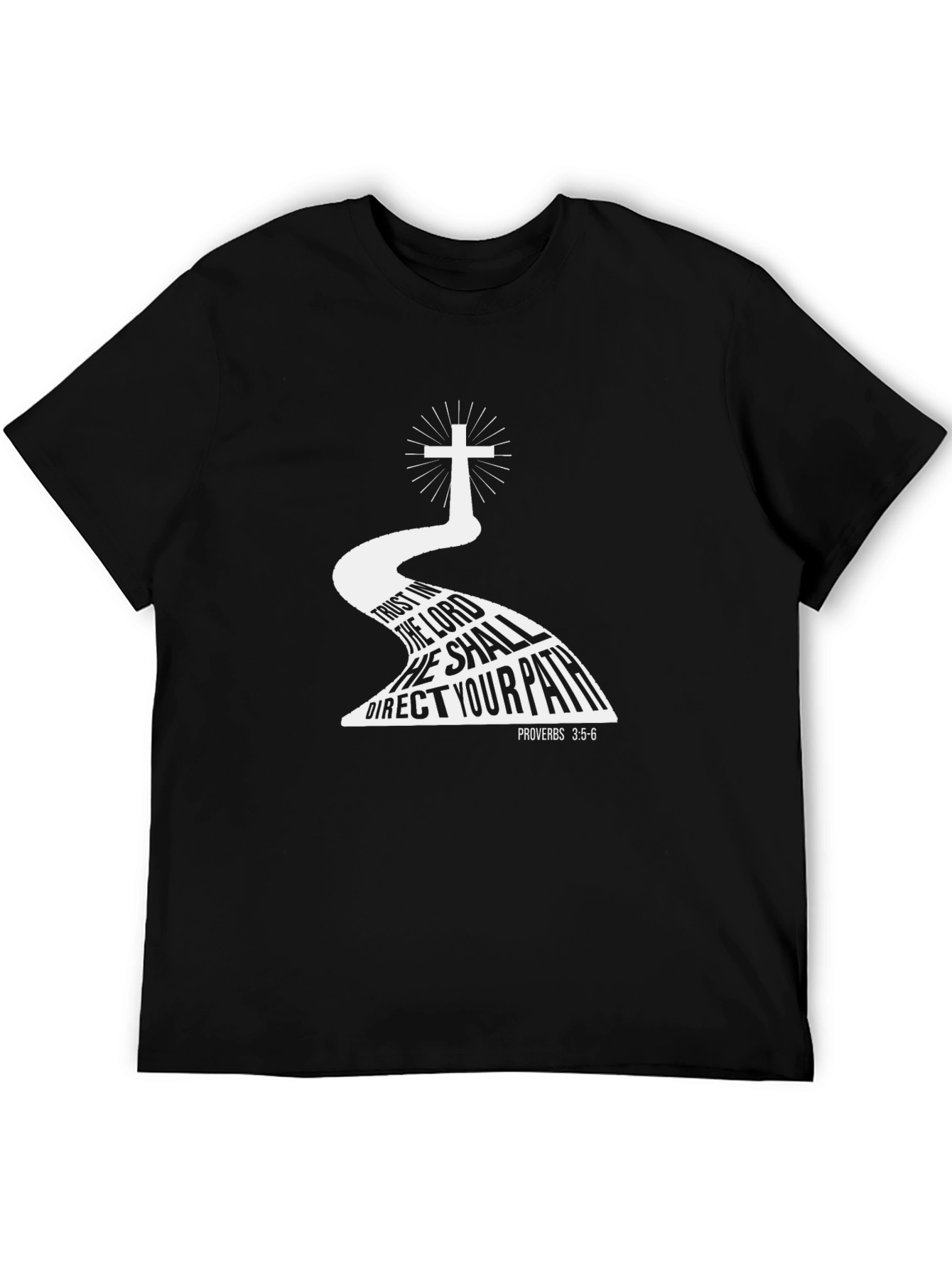 Faith-Based Graphic Tee: Trust in the Lord T-Shirt