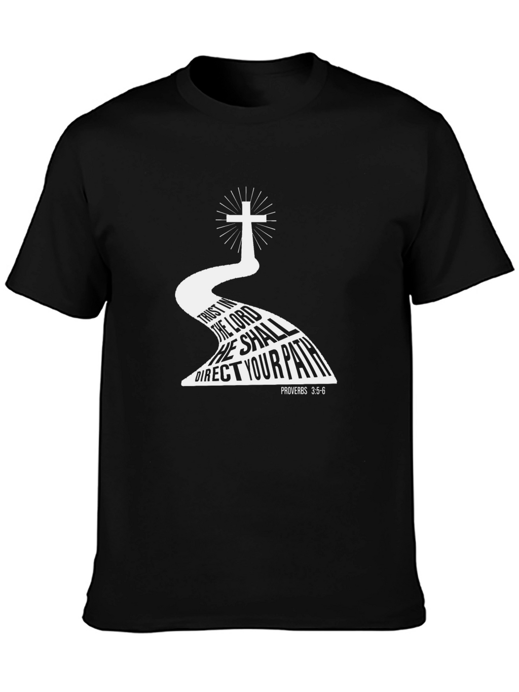 Faith-Based Graphic Tee: Trust in the Lord T-Shirt