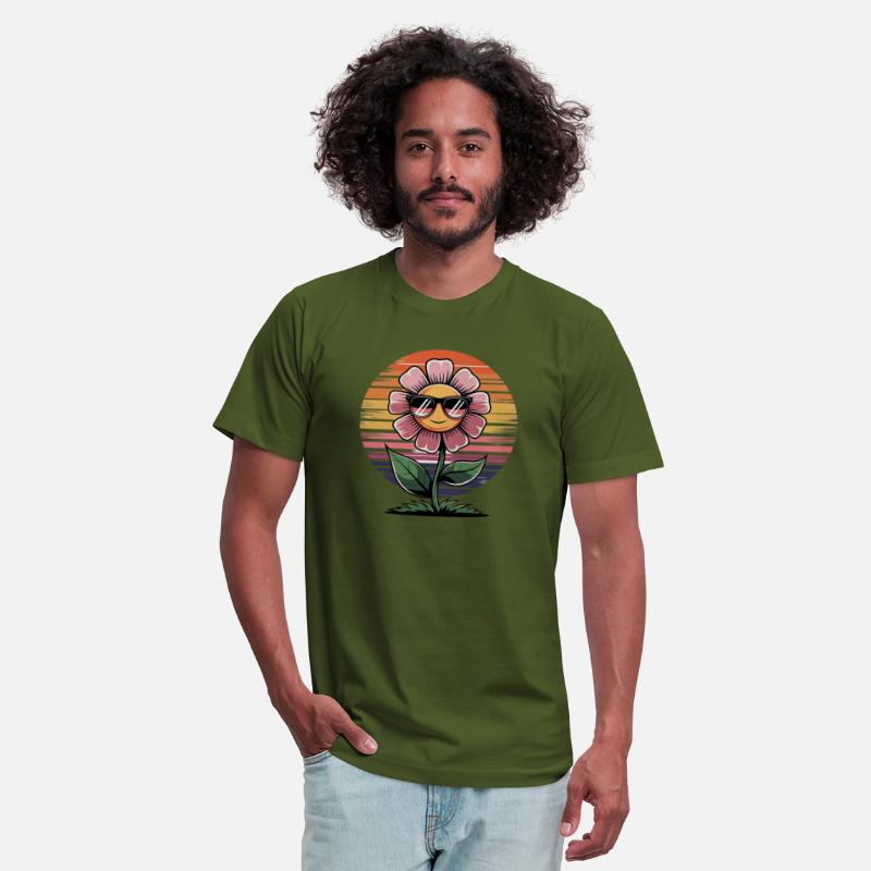 "Confident Bloom" Glasses-Wearing Flower