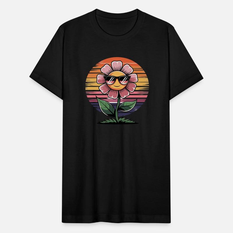 "Confident Bloom" Glasses-Wearing Flower