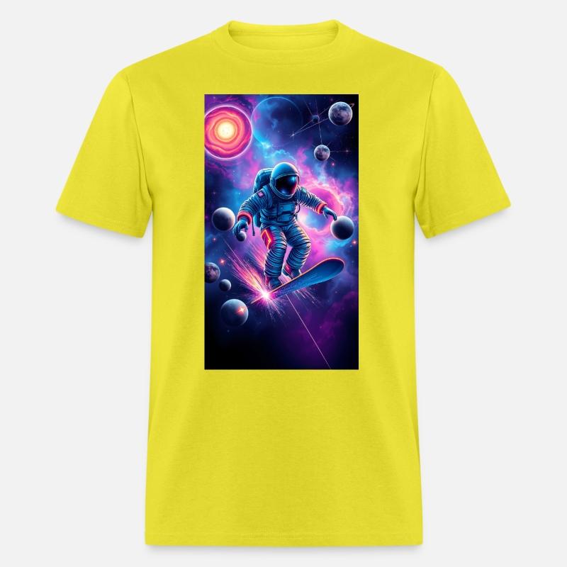 "Cosmic Ride: Neon Astronaut Adventure" 🚀✨