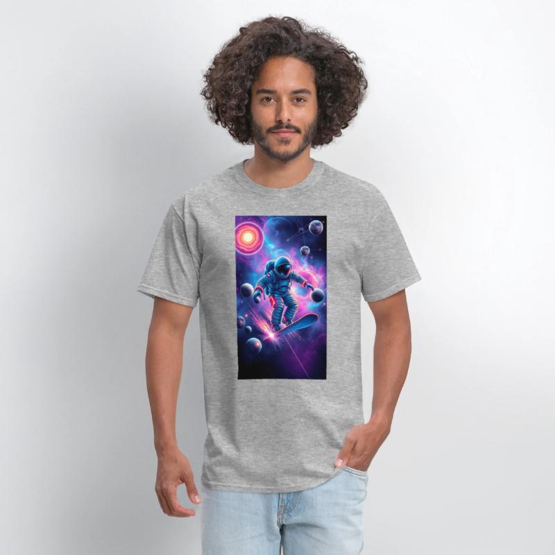 "Cosmic Ride: Neon Astronaut Adventure" 🚀✨