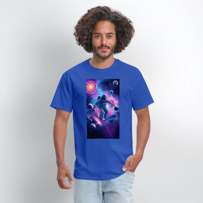 "Cosmic Ride: Neon Astronaut Adventure" 🚀✨