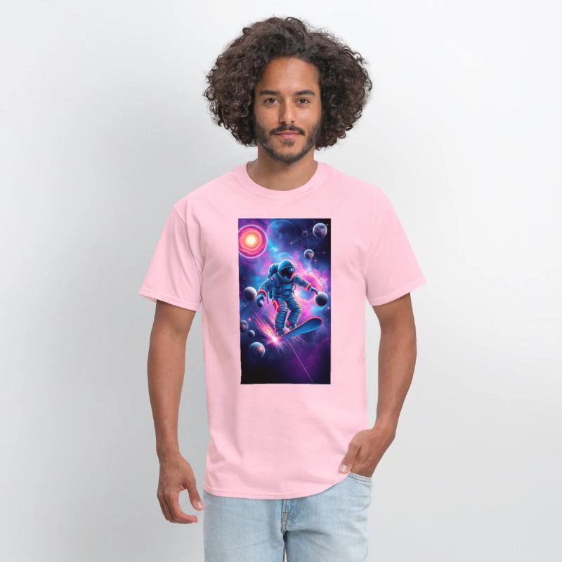 "Cosmic Ride: Neon Astronaut Adventure" 🚀✨